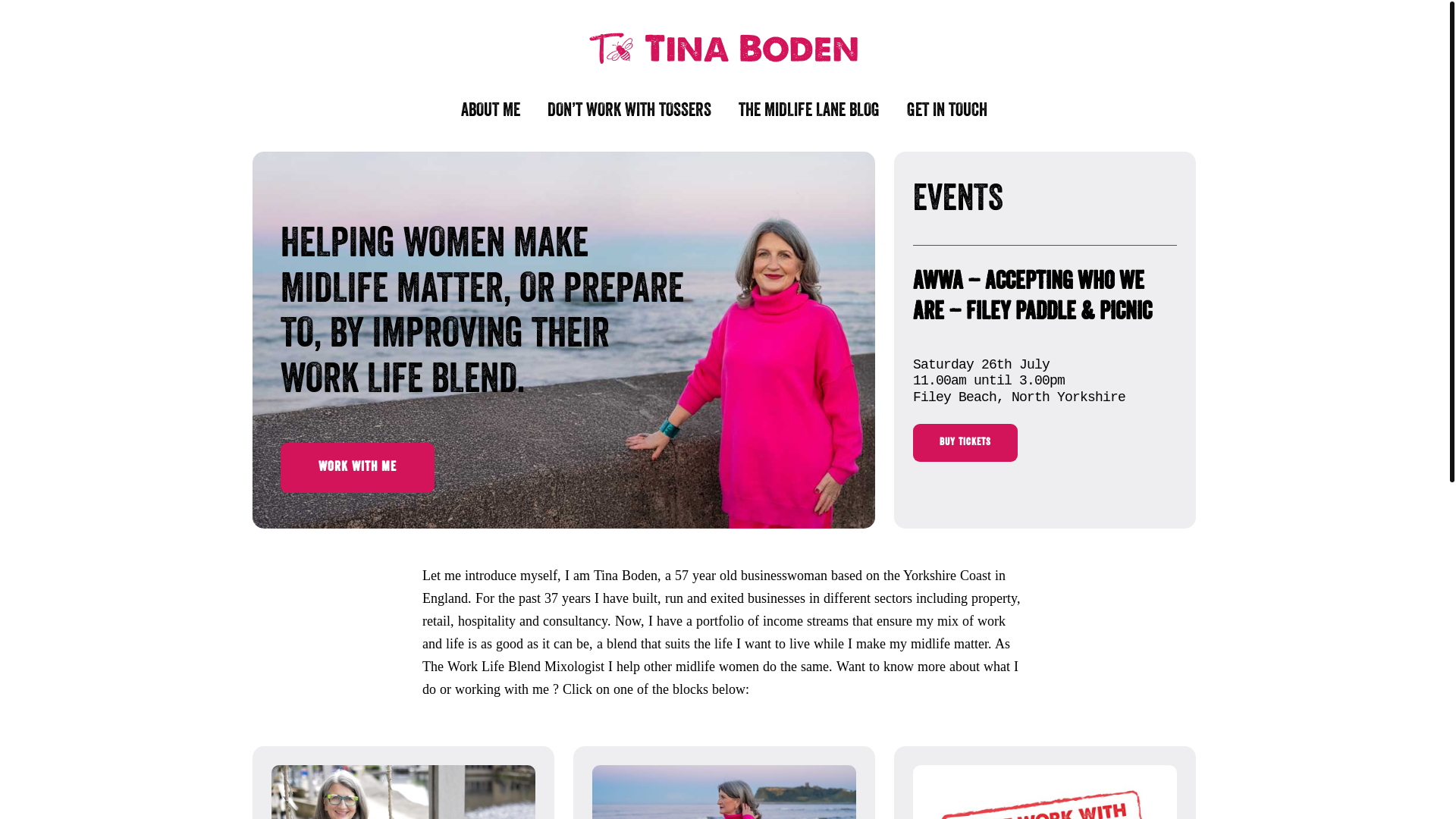 website screenshot of https://makingmidlifemattermethod.org/