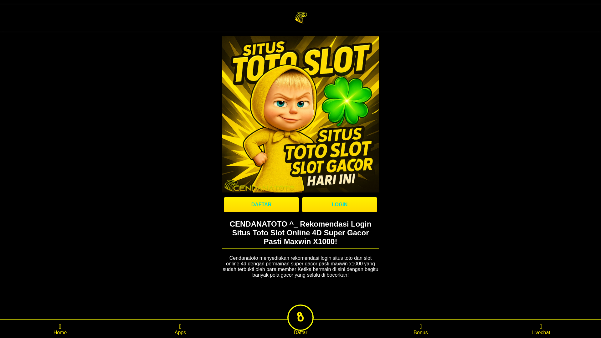 website screenshot of https://rekomendasi-cendanatoto.pages.dev/