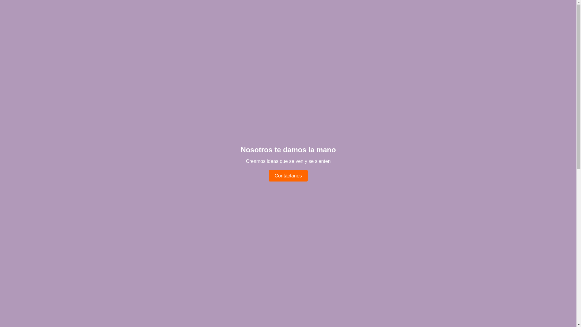 website screenshot of https://agencialamano.cl/
