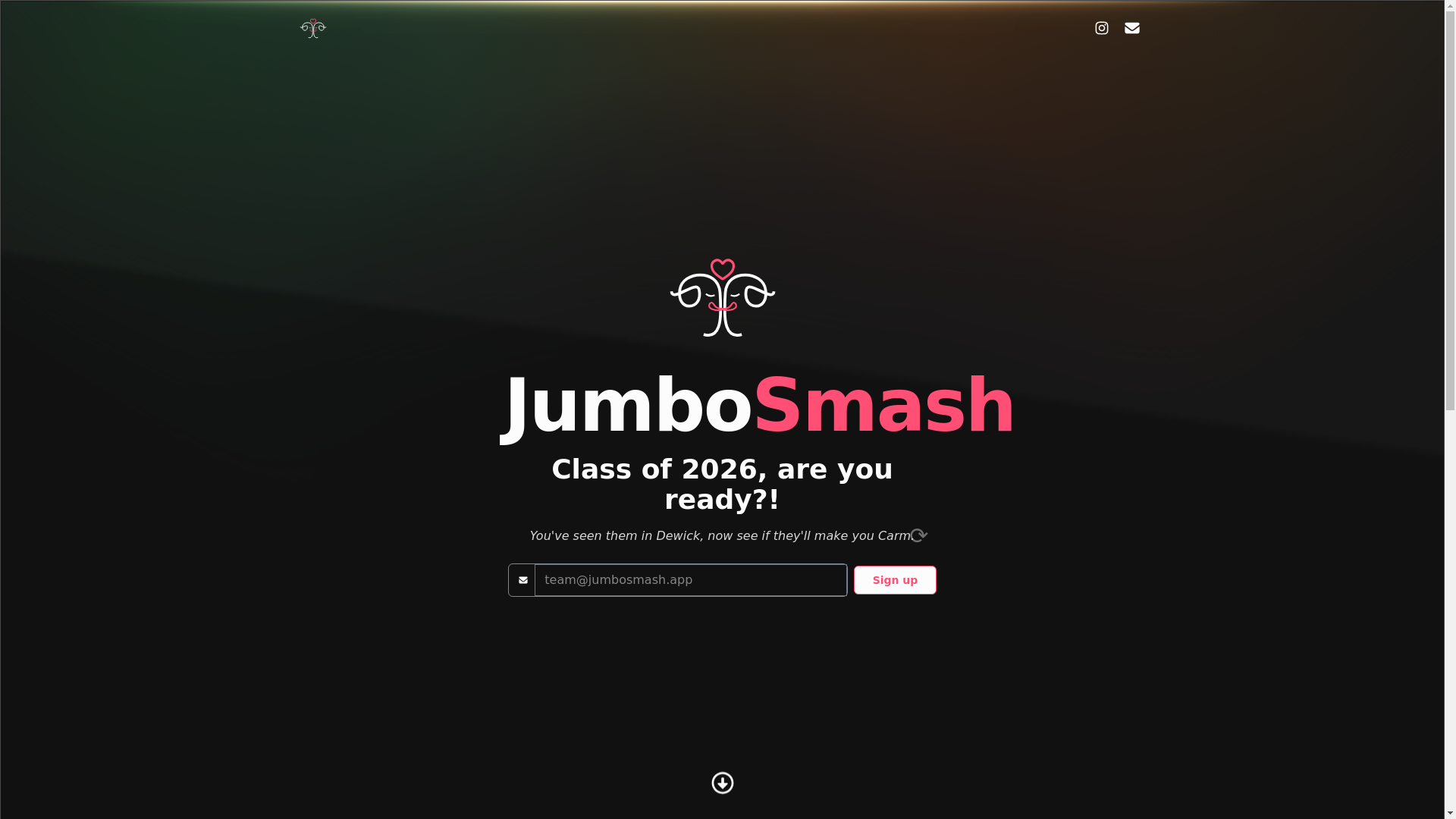 website screenshot of https://jumbosmash2026.pages.dev/