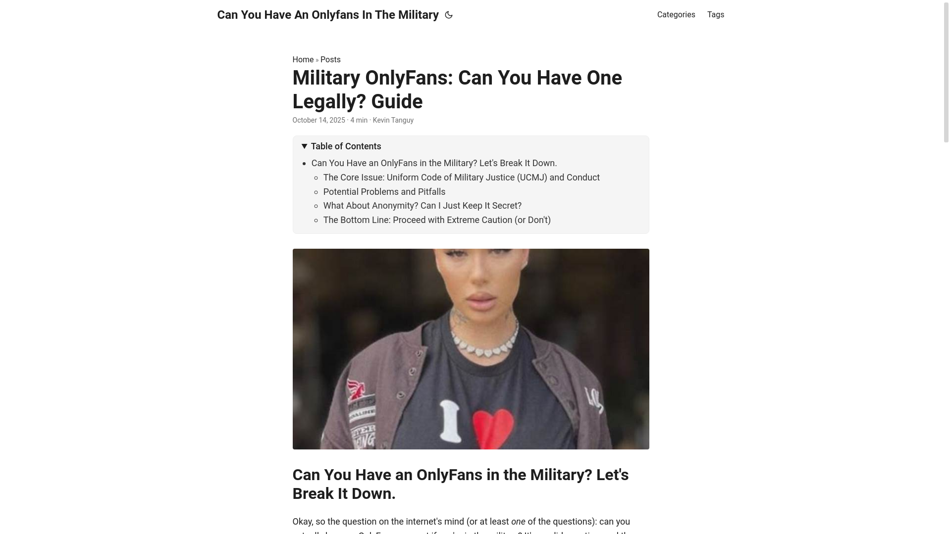 website screenshot of https://can-you-have-an-onlyfans-in-the-military.pages.dev/