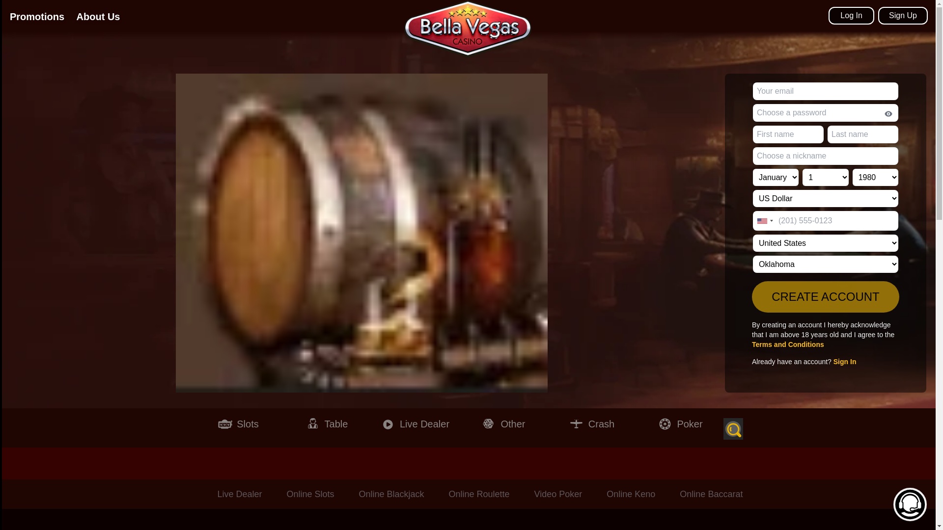 website screenshot of https://staging-bellavegas.pages.dev/
