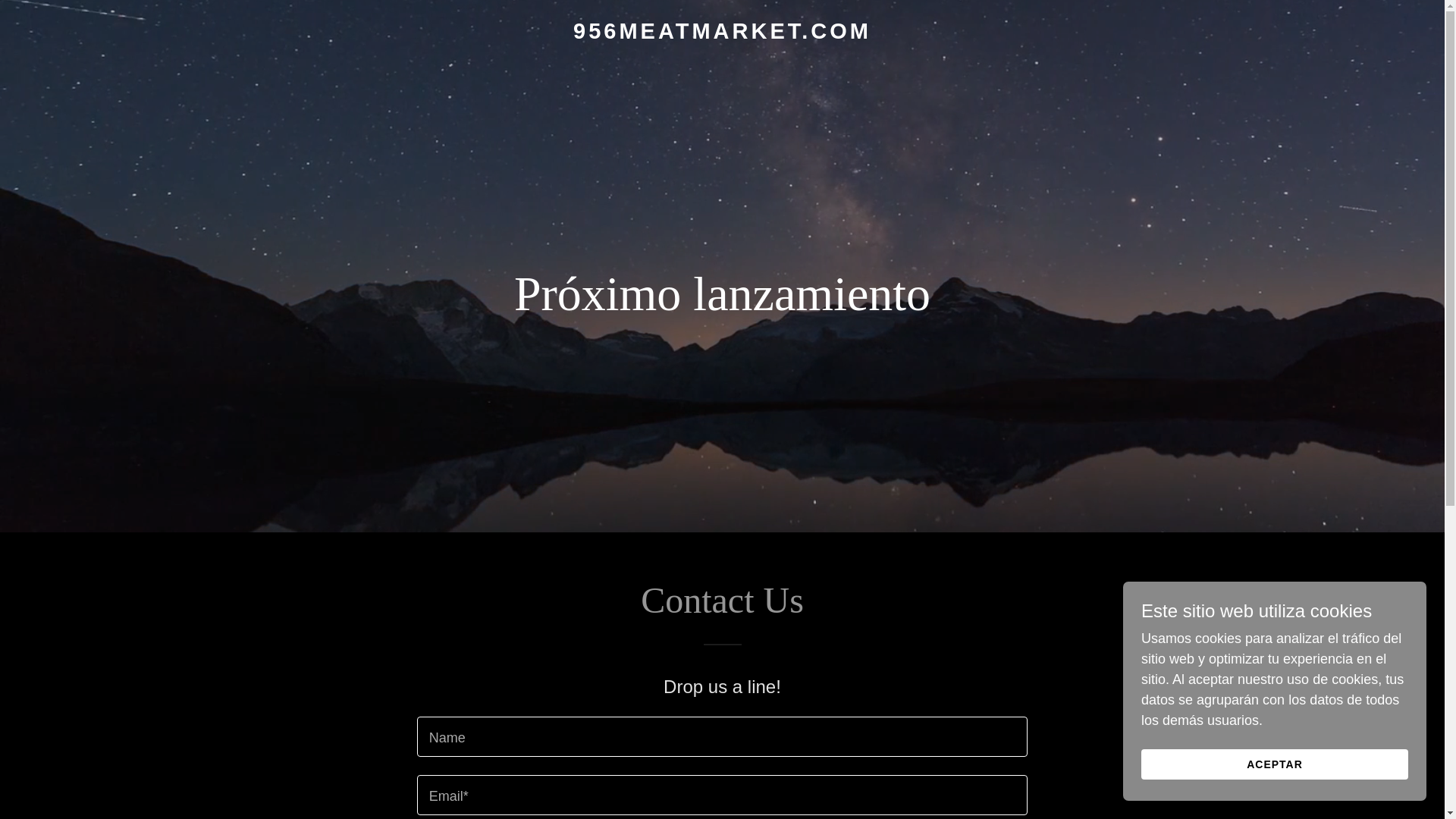 website screenshot of https://956meatmarket.com/