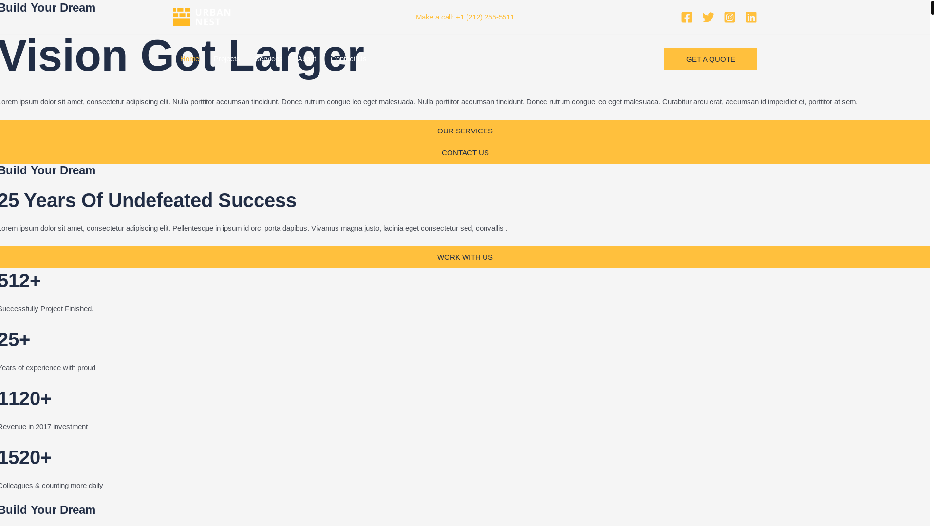 website screenshot of https://vidyutfinancials.com/