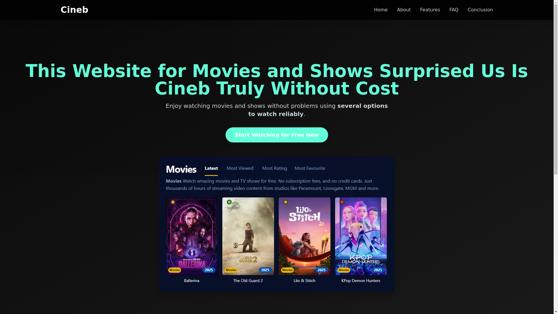 website screenshot of https://cineb-odnf.pages.dev/