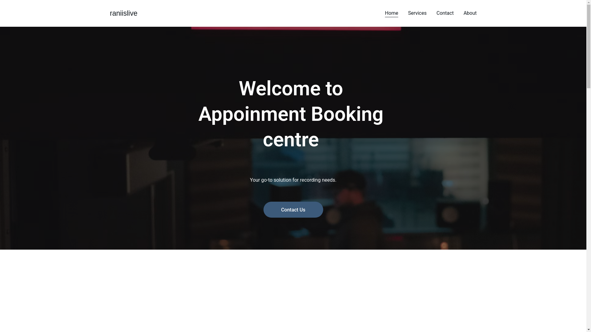 website screenshot of https://bookingforappointment.in/