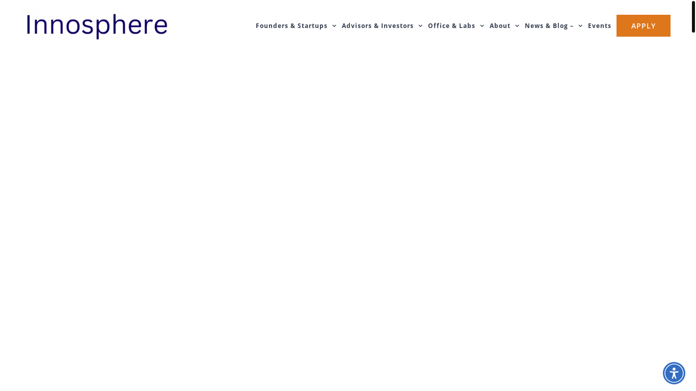 website screenshot of https://innosphereventures.org/
