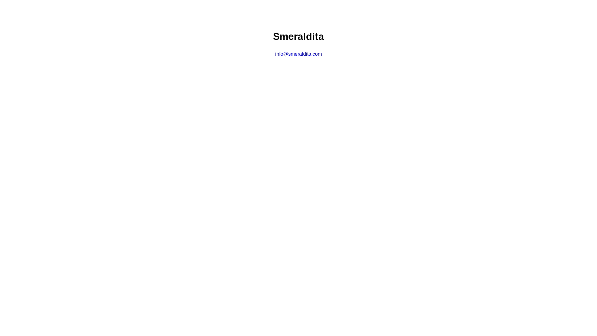 website screenshot of https://smeraldita.it/