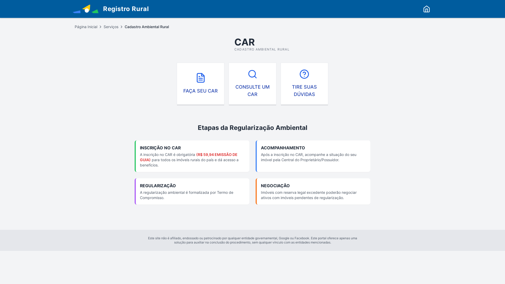 website screenshot of https://emissaoportalcar.site/