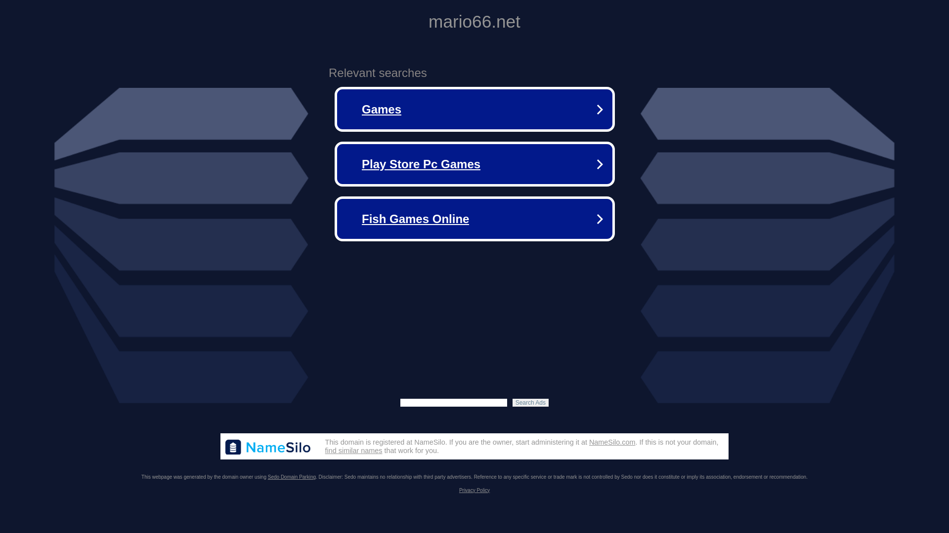 website screenshot of https://mario66.net/
