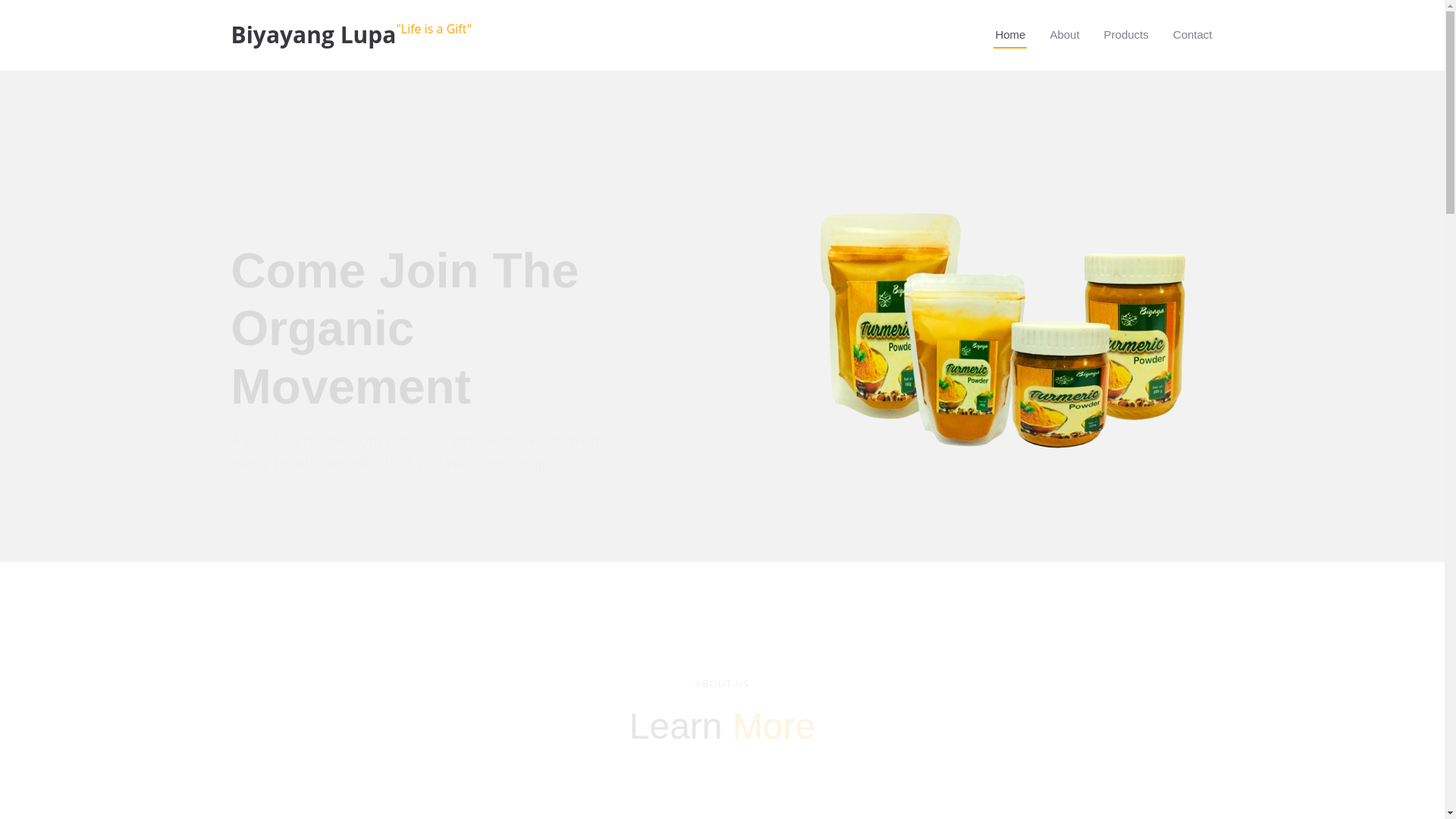 website screenshot of https://biyayanglupa-6ze.pages.dev/