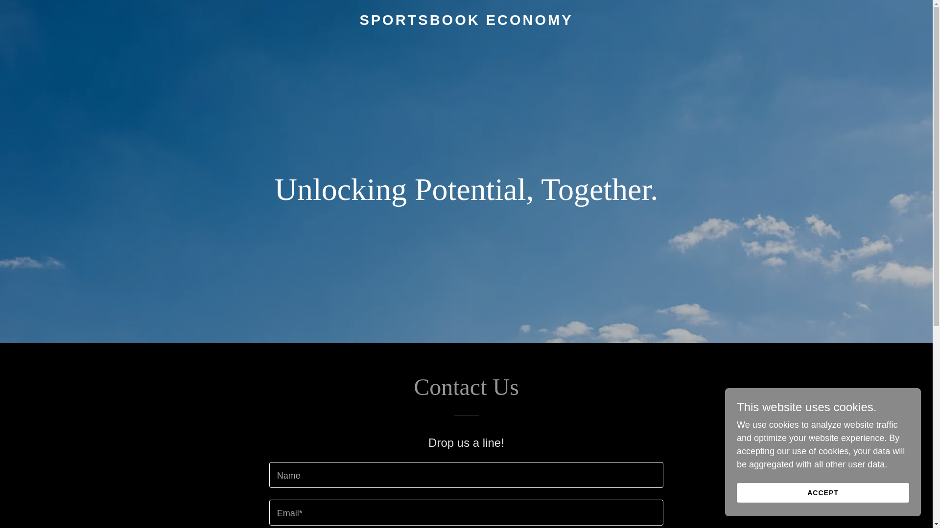 website screenshot of https://joinsportsbookeconomy.com/