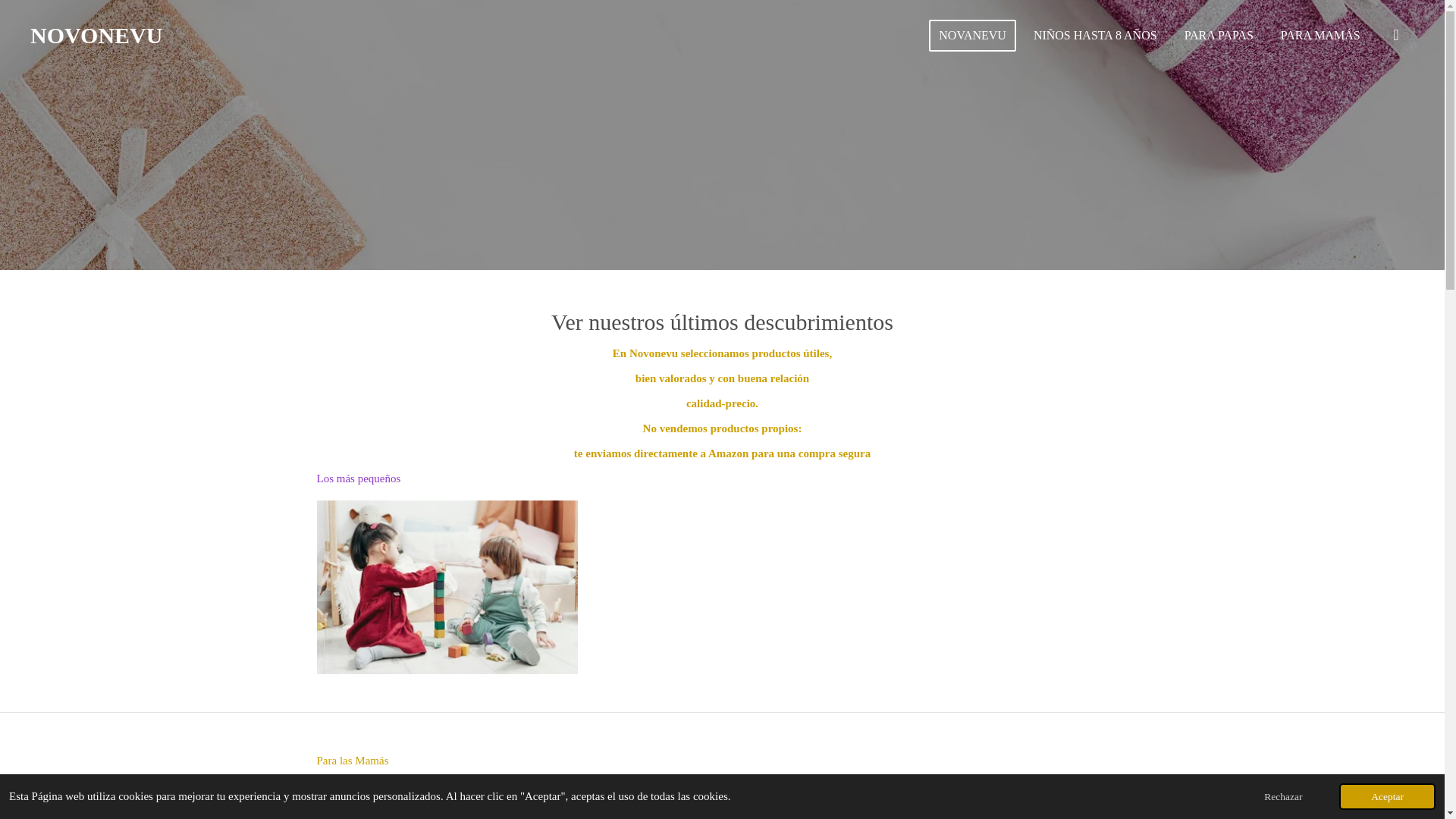 website screenshot of https://novonevu.online/