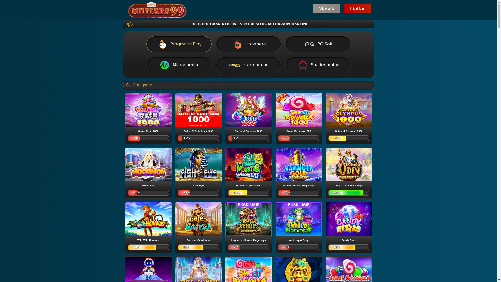 website screenshot of https://rtp2m-mutiara99.pages.dev/