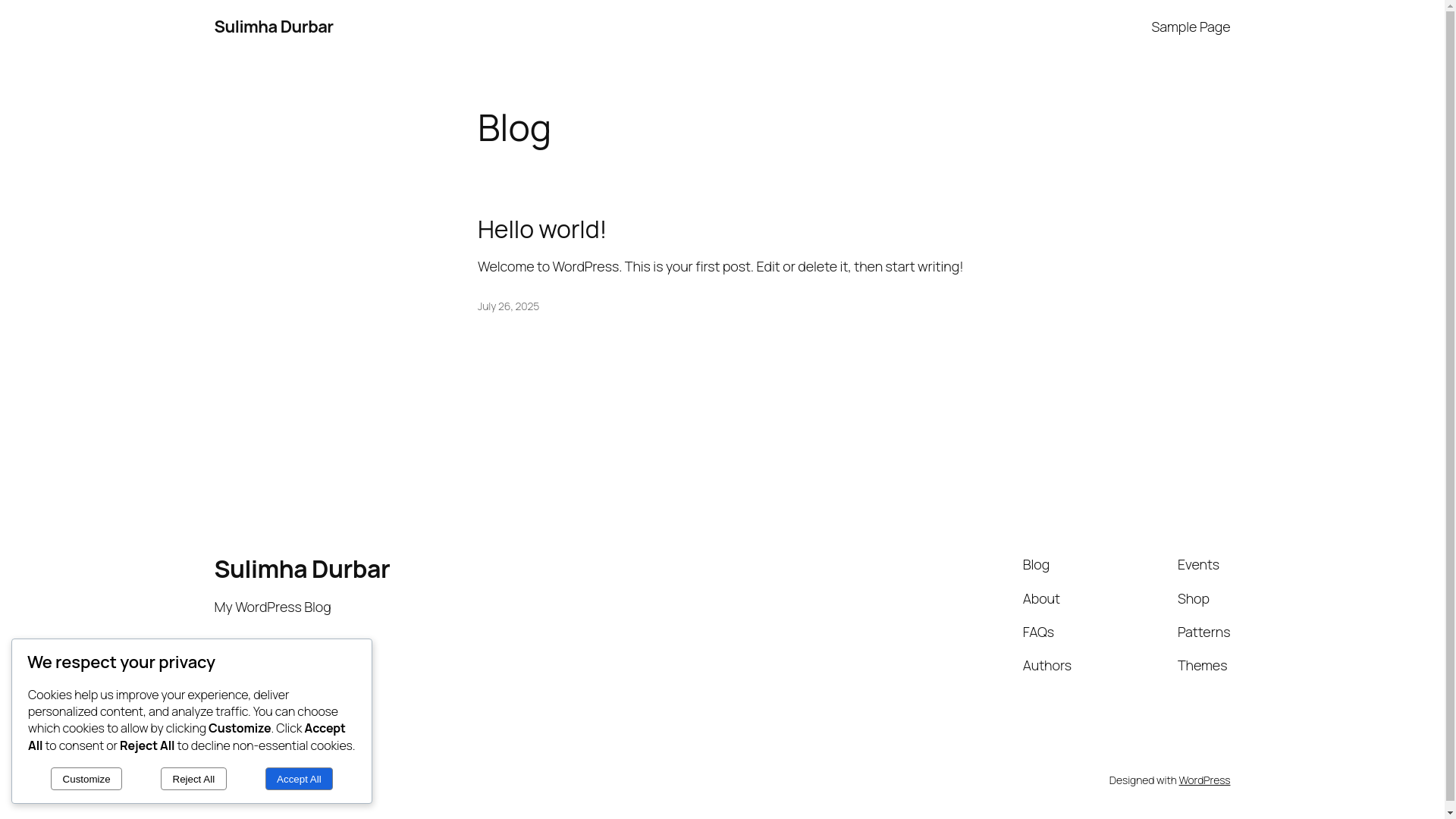 website screenshot of https://sulimhadurbar.com/