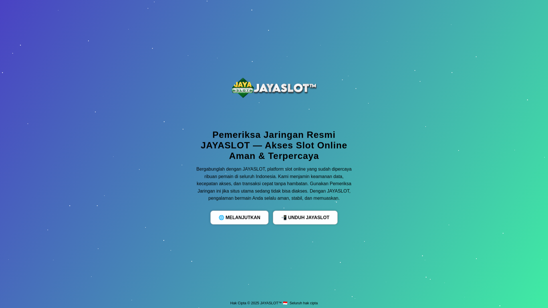 website screenshot of https://jayaslot046.com/
