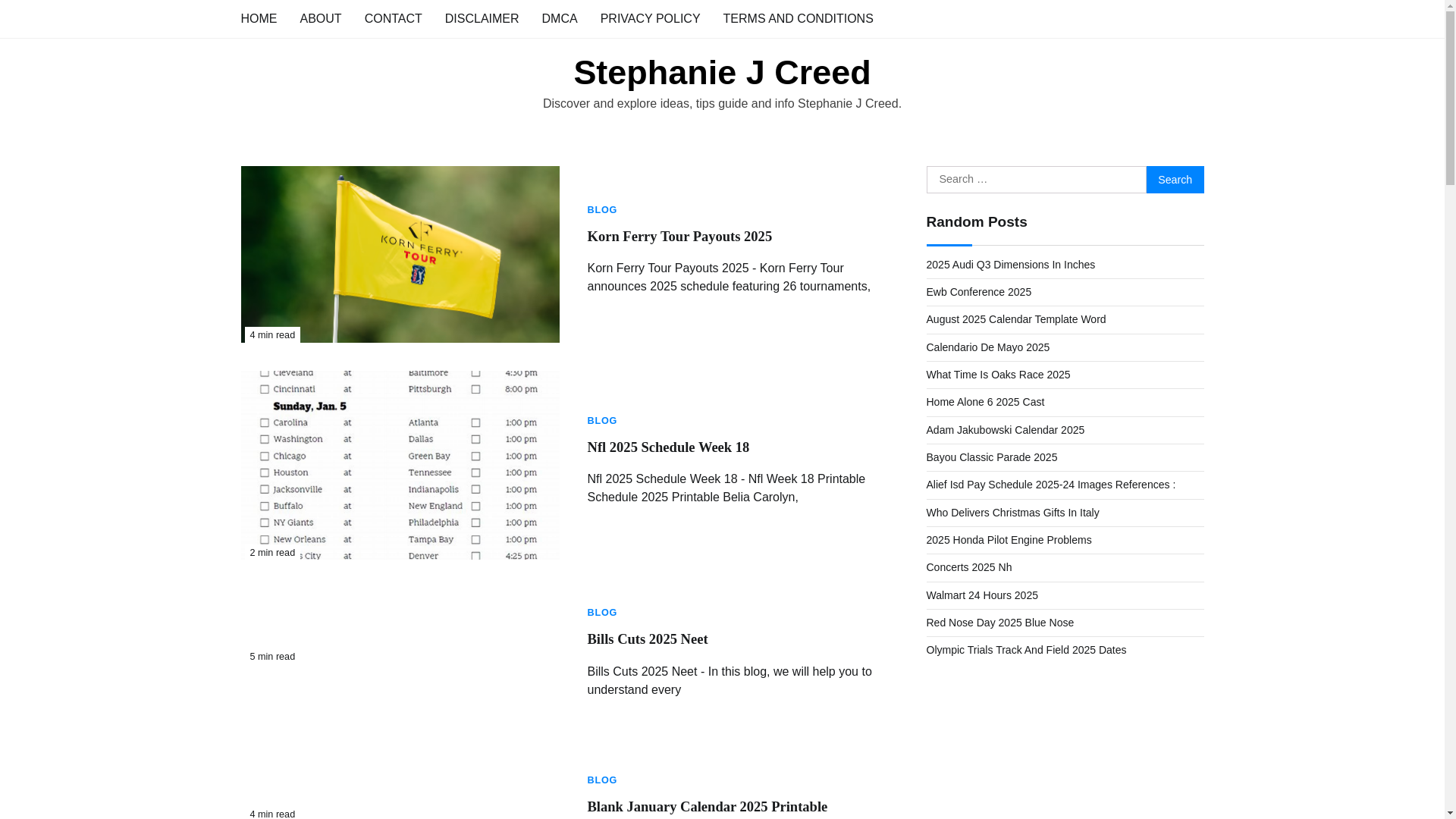 website screenshot of https://stephaniejcreed.pages.dev/