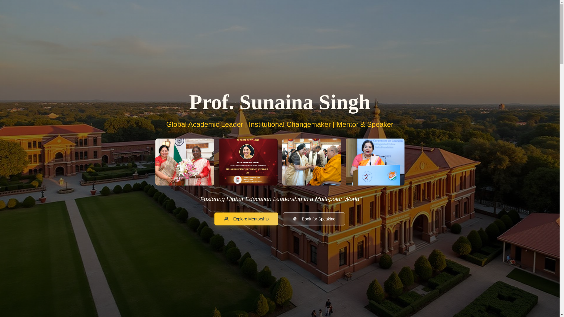 website screenshot of https://profsunainasingh.com/