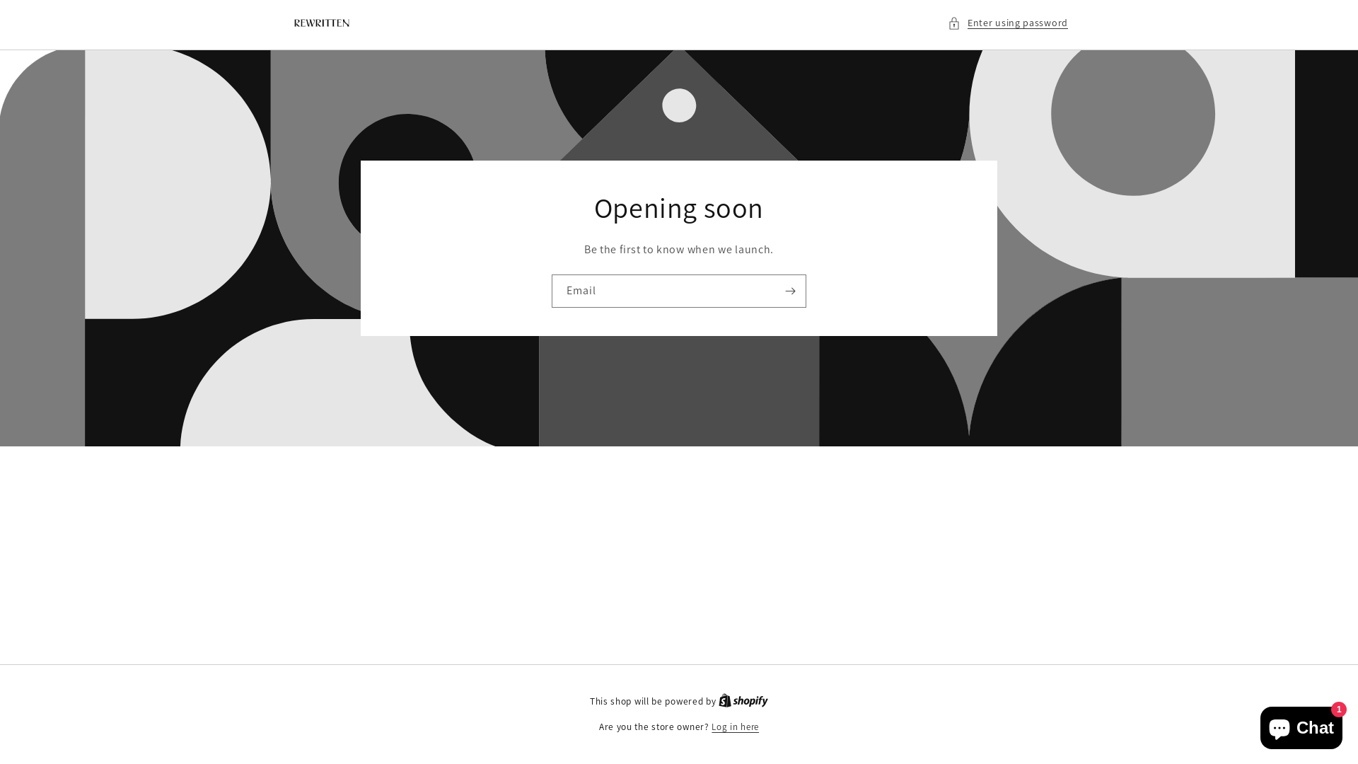 website screenshot of https://rewrittenbeauty.com/
