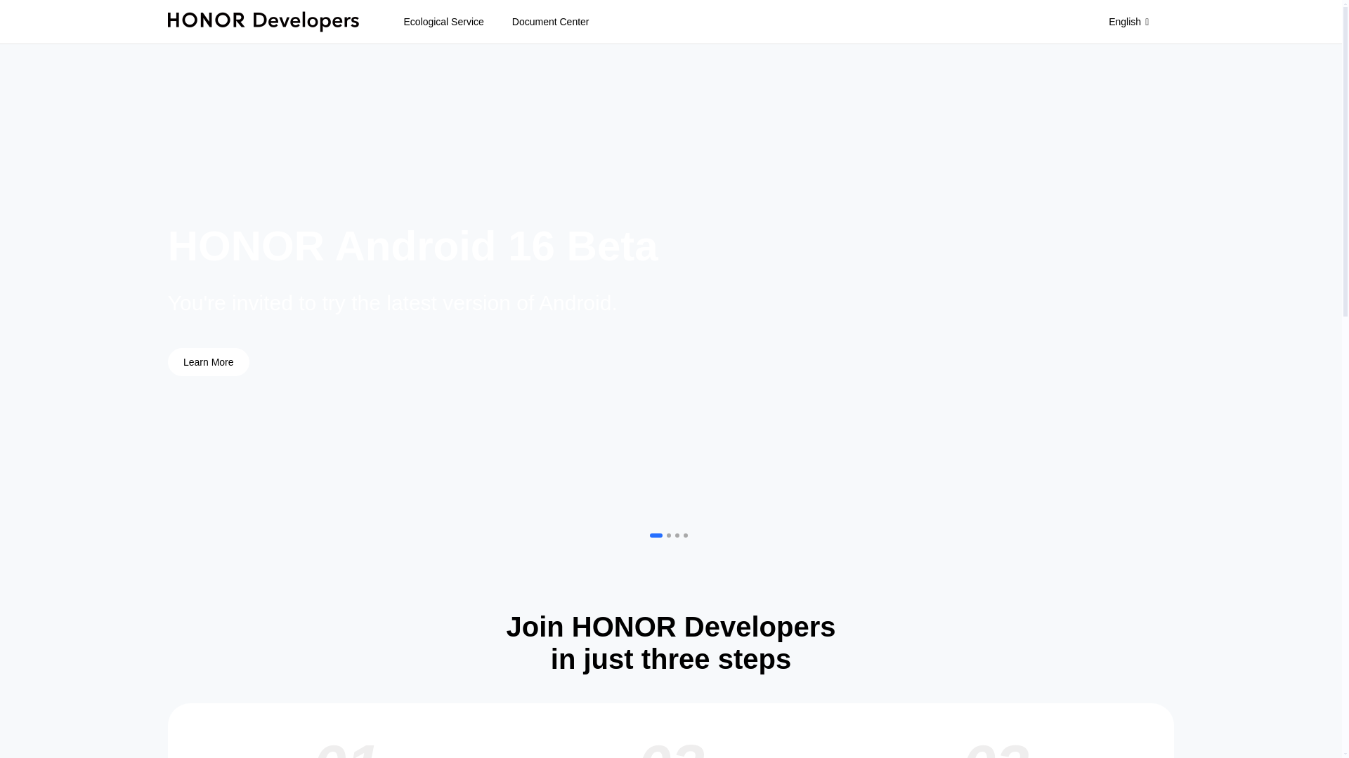 website screenshot of https://hihonorcloud.com