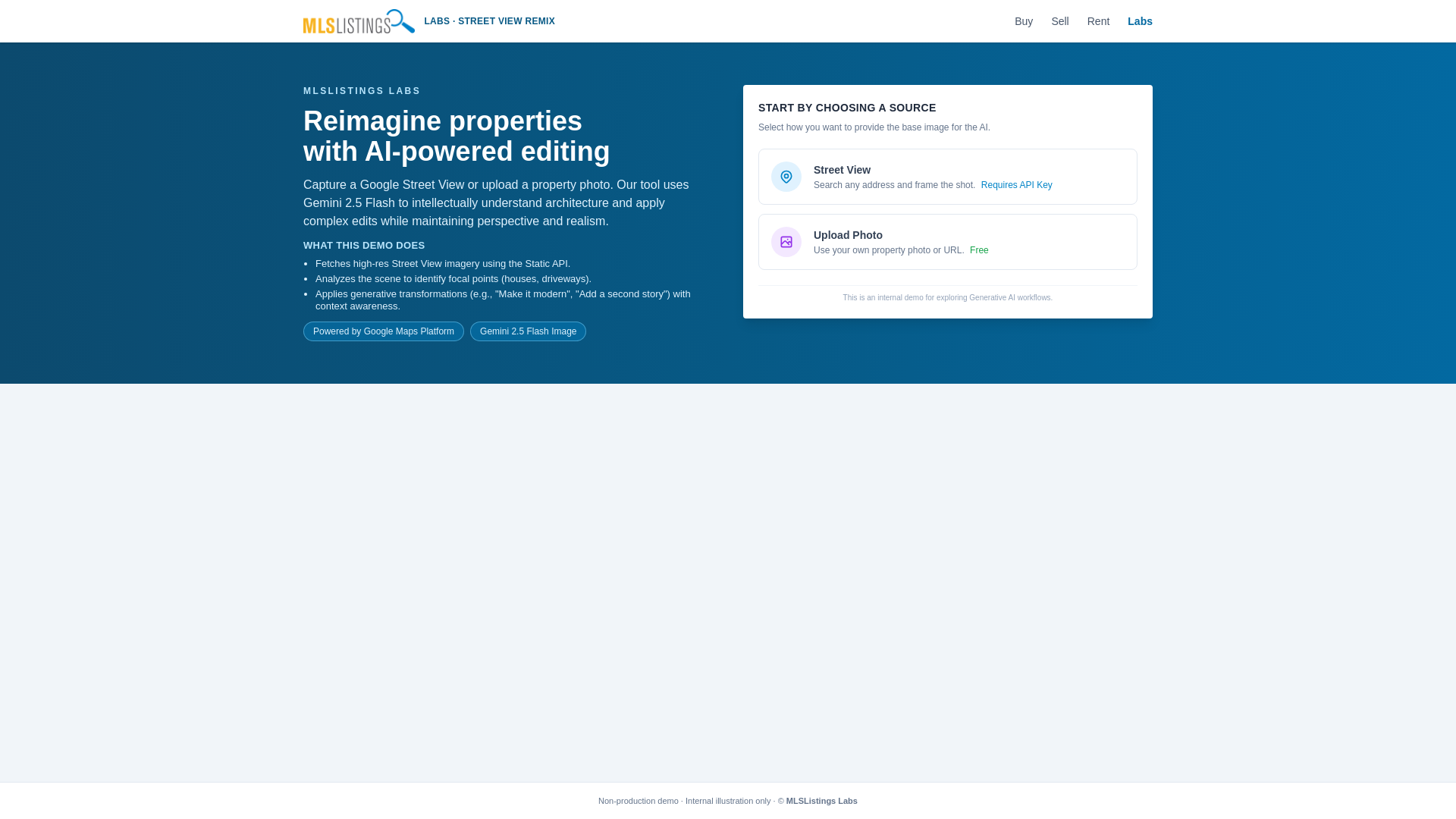 website screenshot of https://mlsl-image-remix.pages.dev/