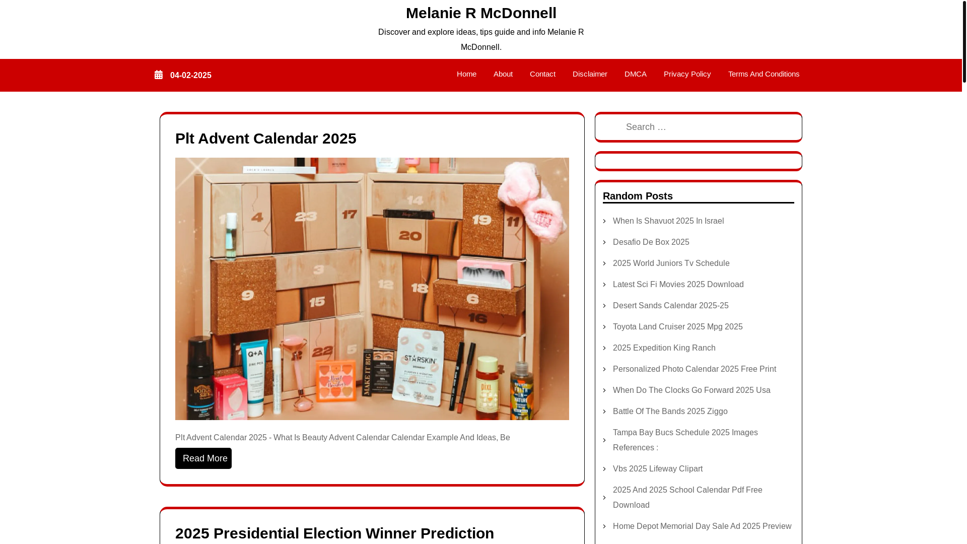 website screenshot of https://melaniermcdonnellb.pages.dev/