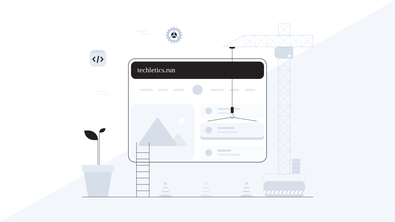 website screenshot of https://techletics.run/