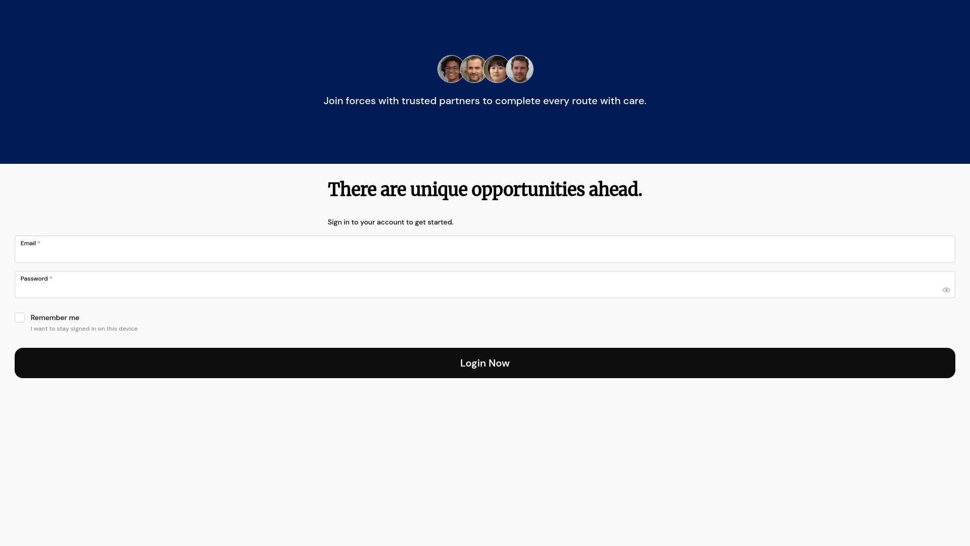 website screenshot of https://drivebyunited.com/