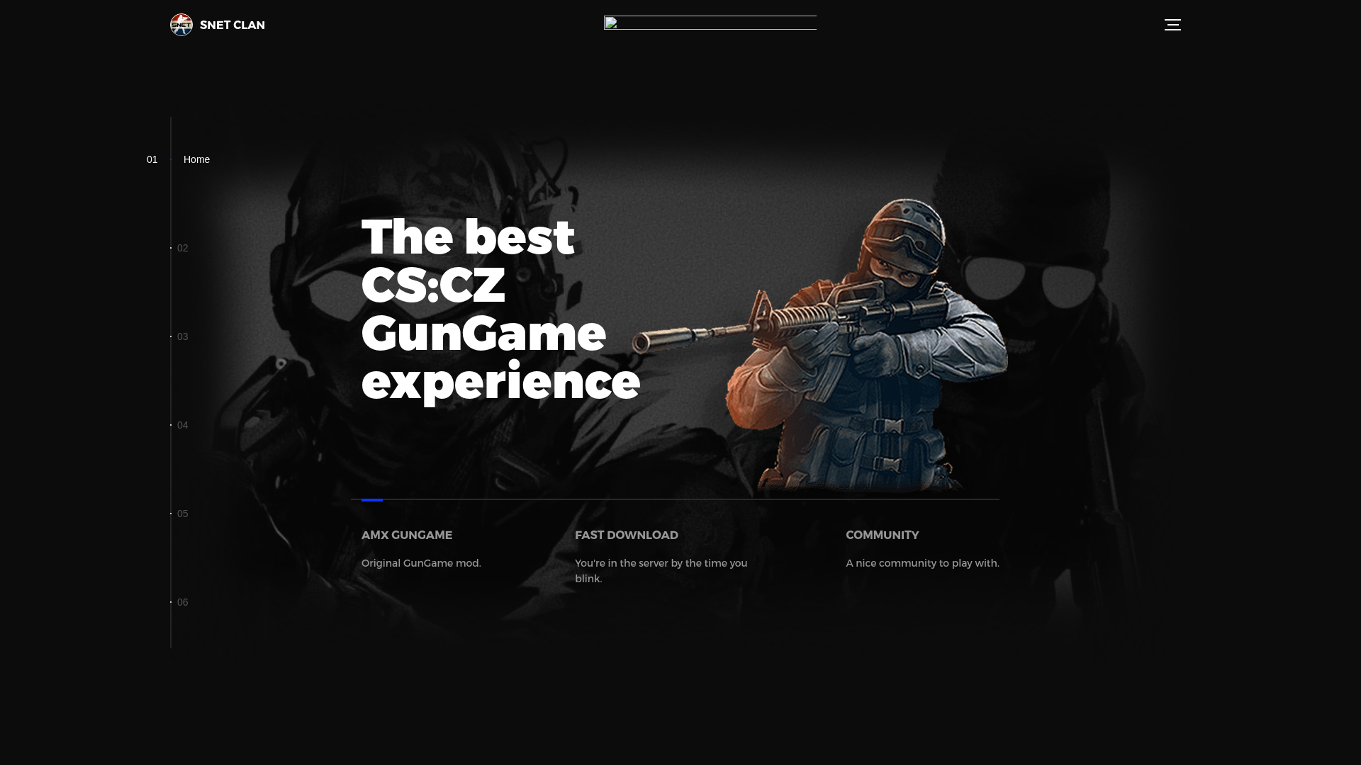 website screenshot of https://snetclan.pages.dev/