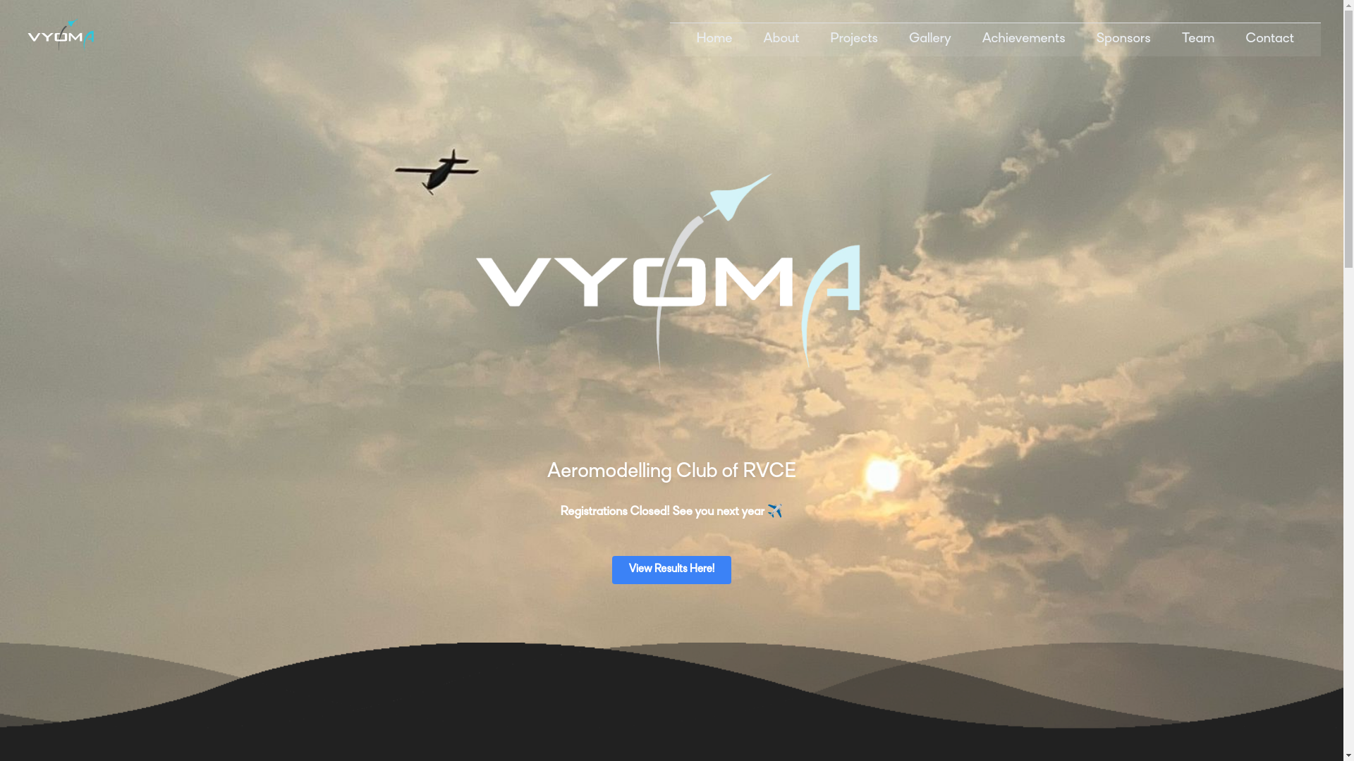 website screenshot of https://vyoma-website.pages.dev/
