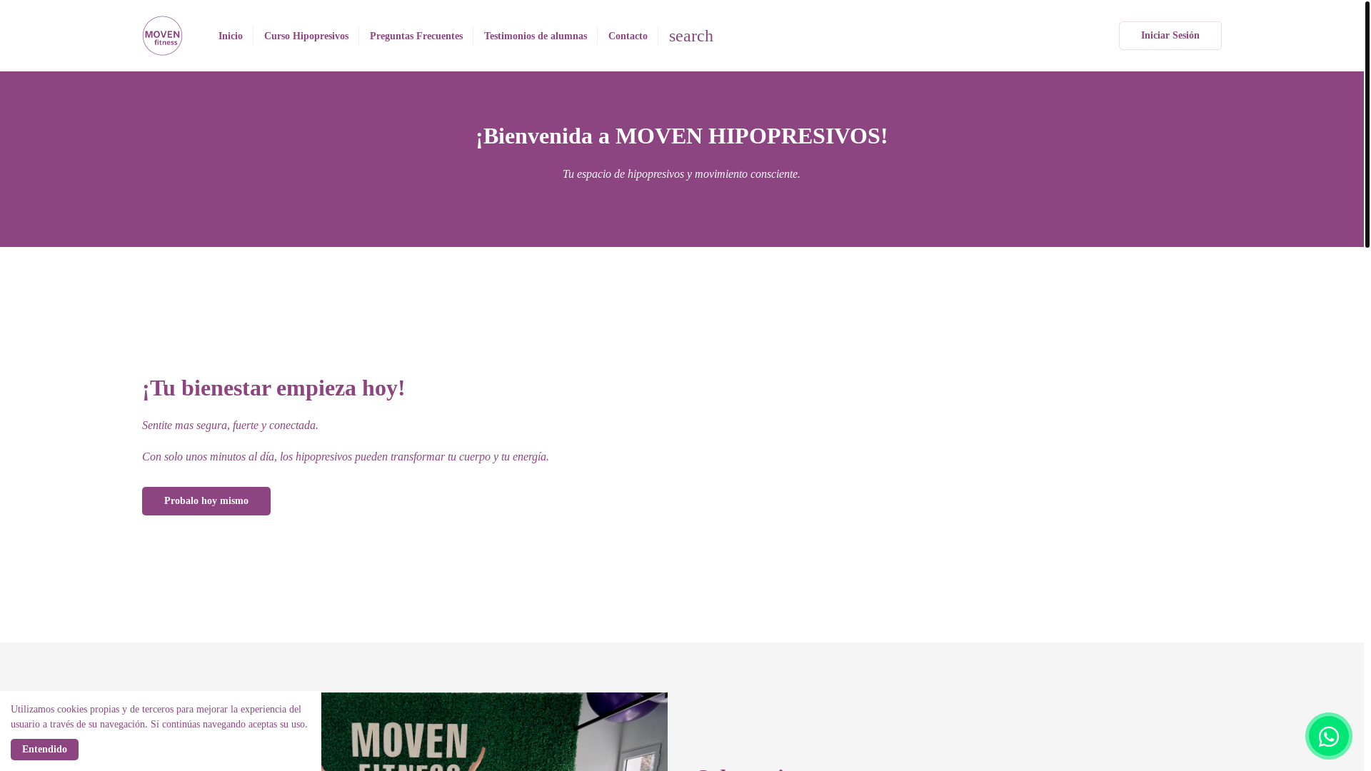 website screenshot of https://movenfitness.com.ar/