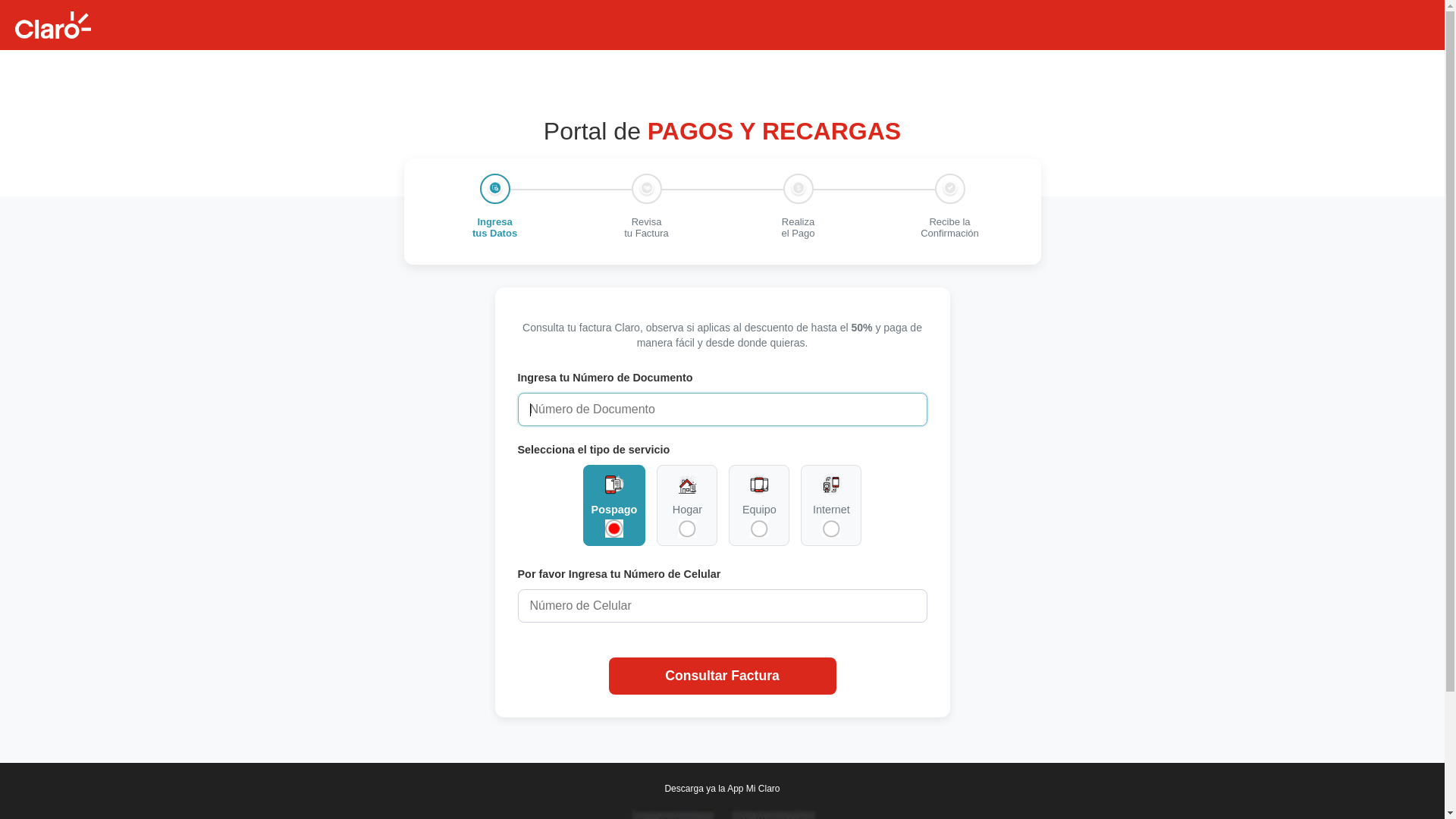 website screenshot of https://clrowebfact-portal.online/