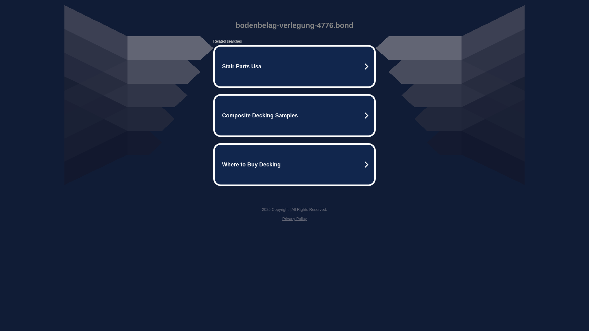 website screenshot of https://bodenbelag-verlegung-4776.bond/