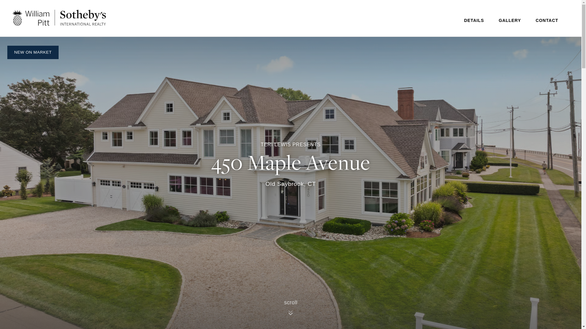 website screenshot of https://450mapleavenue.com/