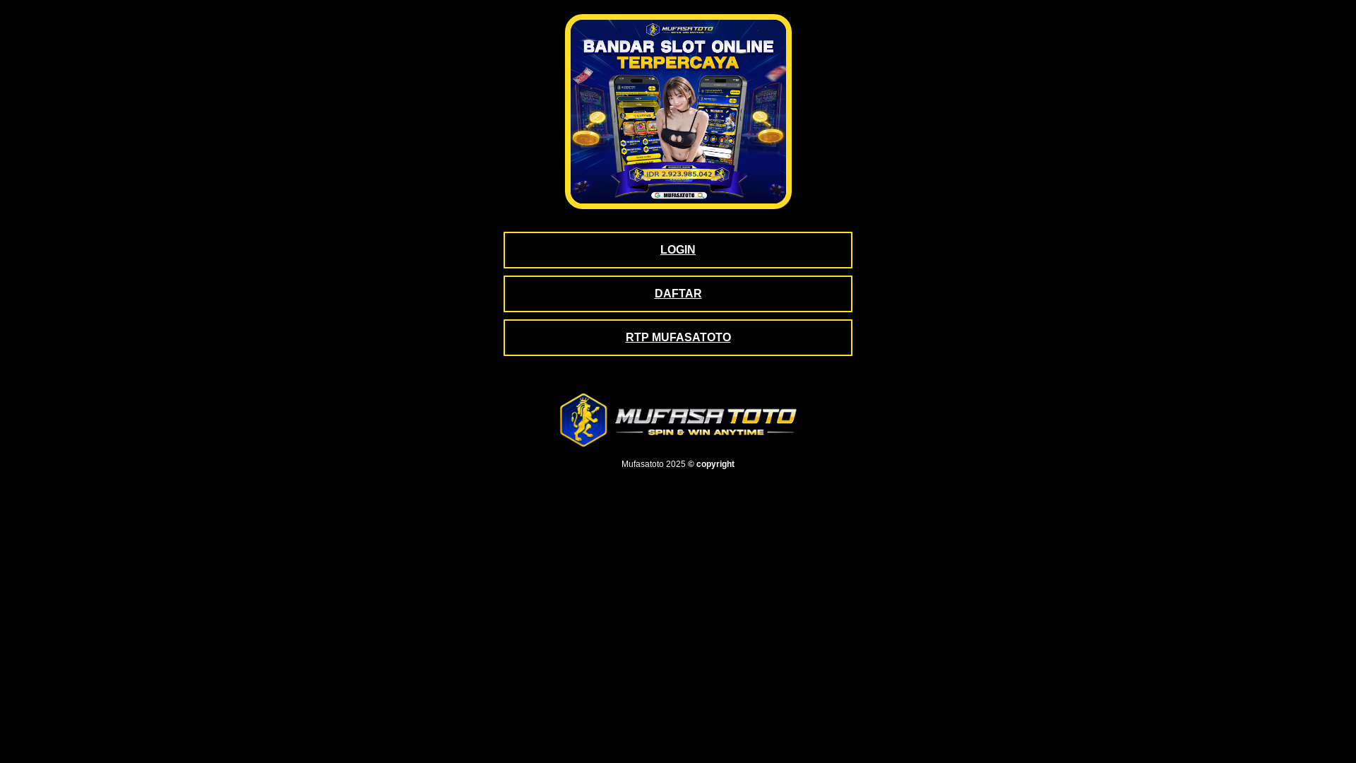 website screenshot of https://mufasatogelcom.pages.dev/