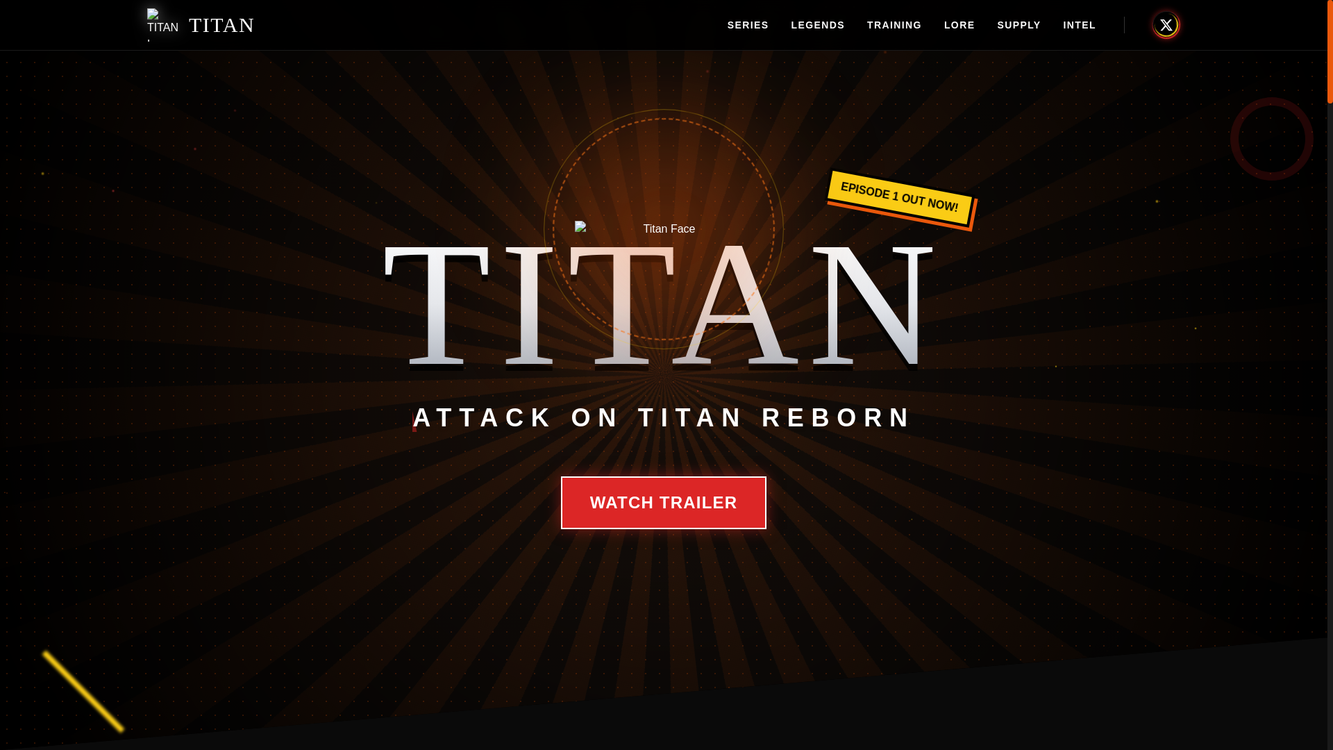 website screenshot of https://titanscoin.fun/