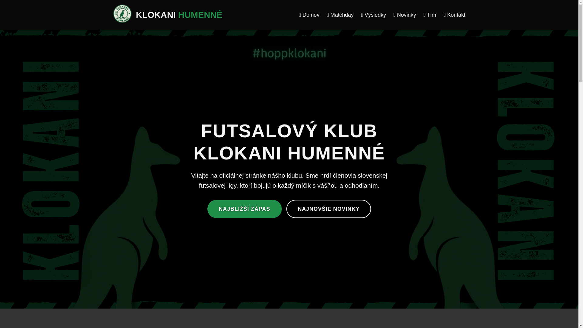 website screenshot of https://klokani-website.pages.dev/