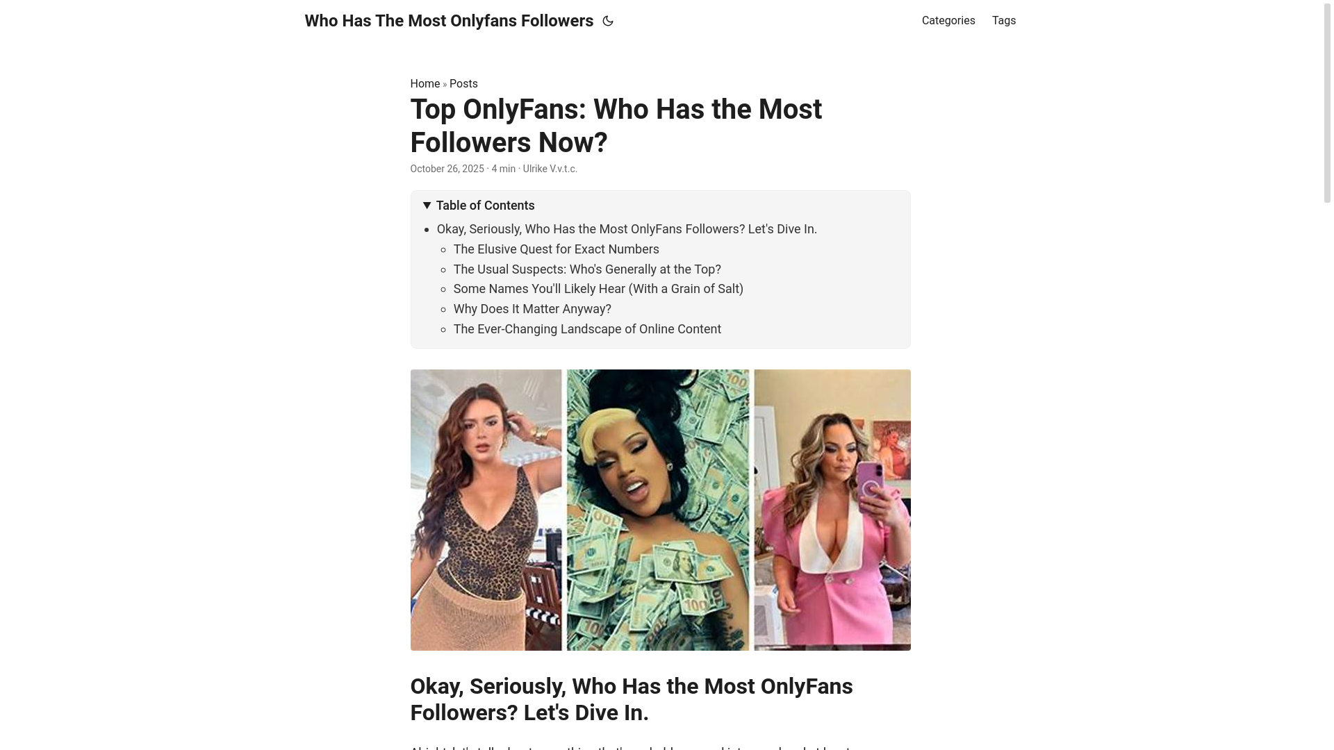 website screenshot of https://who-has-the-most-onlyfans-followers.pages.dev/