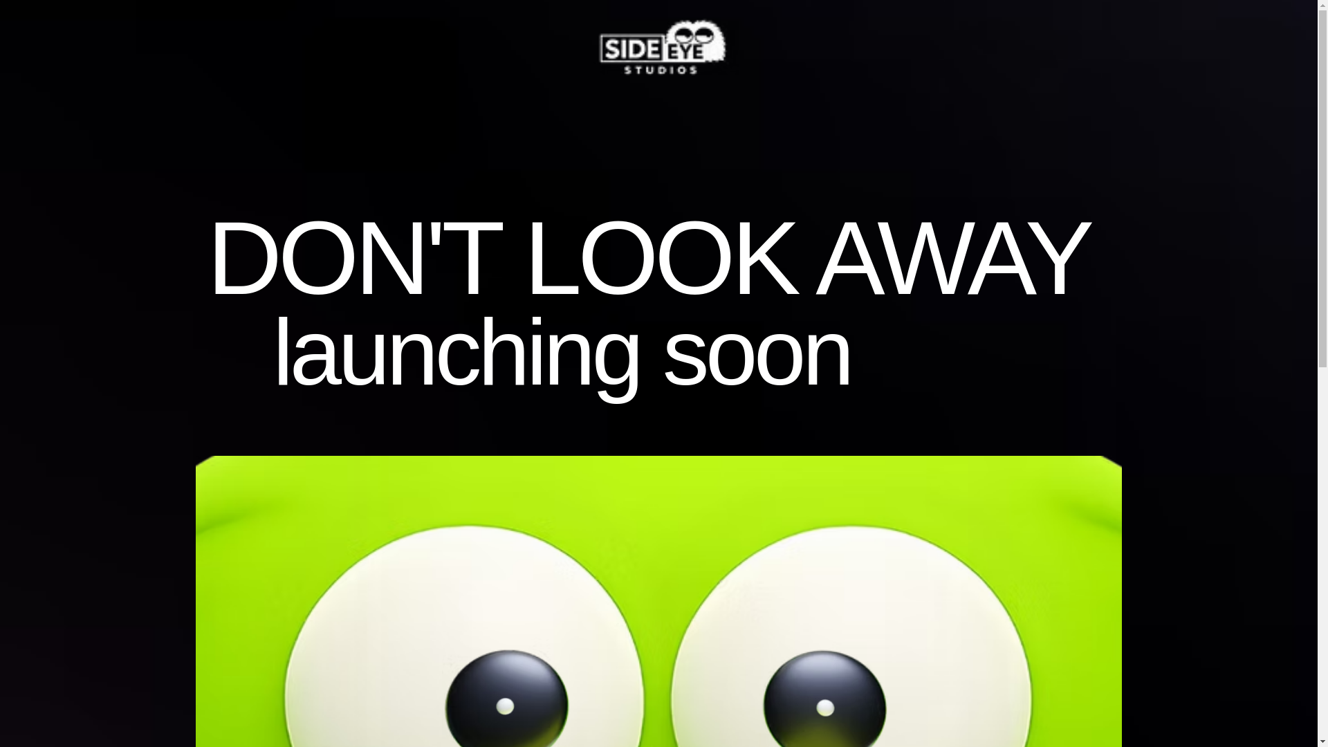 website screenshot of https://sideeyestudios.ca/