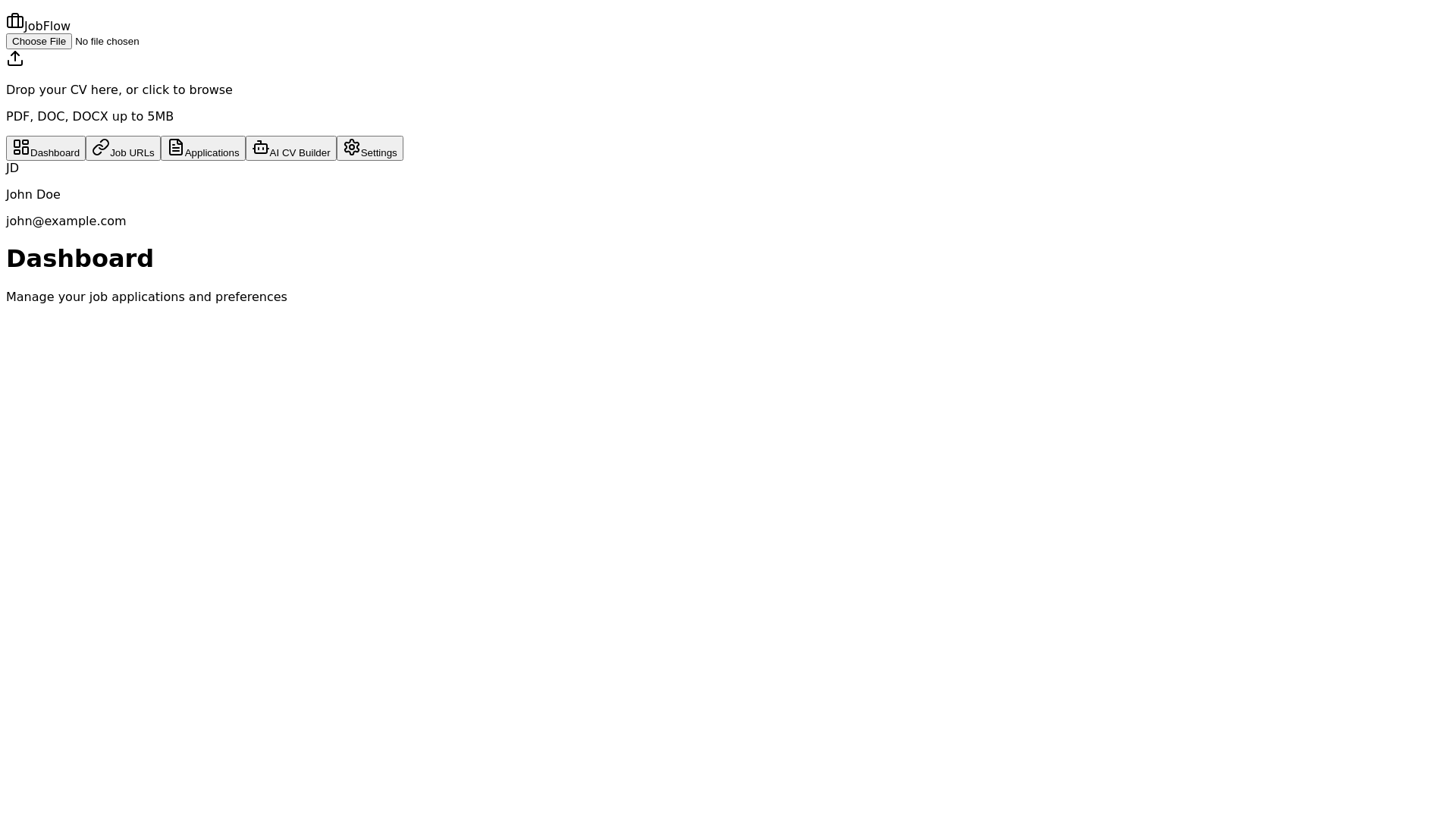 website screenshot of https://jobhunter-frontend.pages.dev/