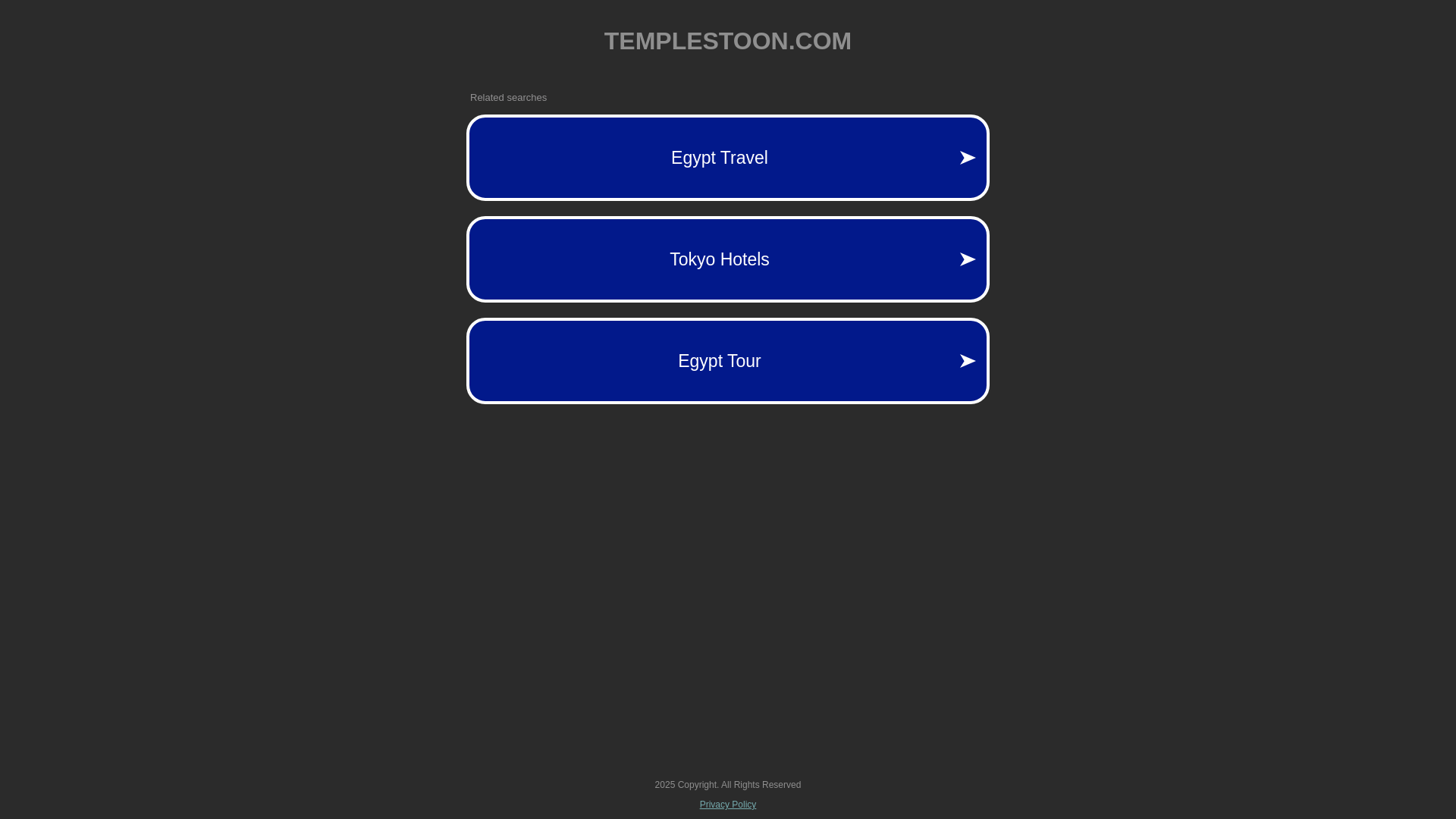 website screenshot of https://templestoon.com/