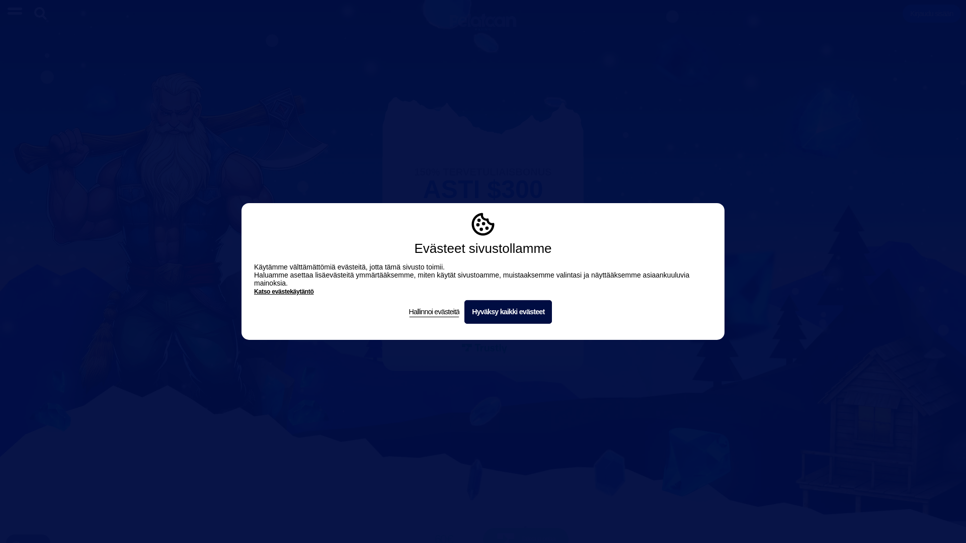 website screenshot of https://pelataancasino.club/