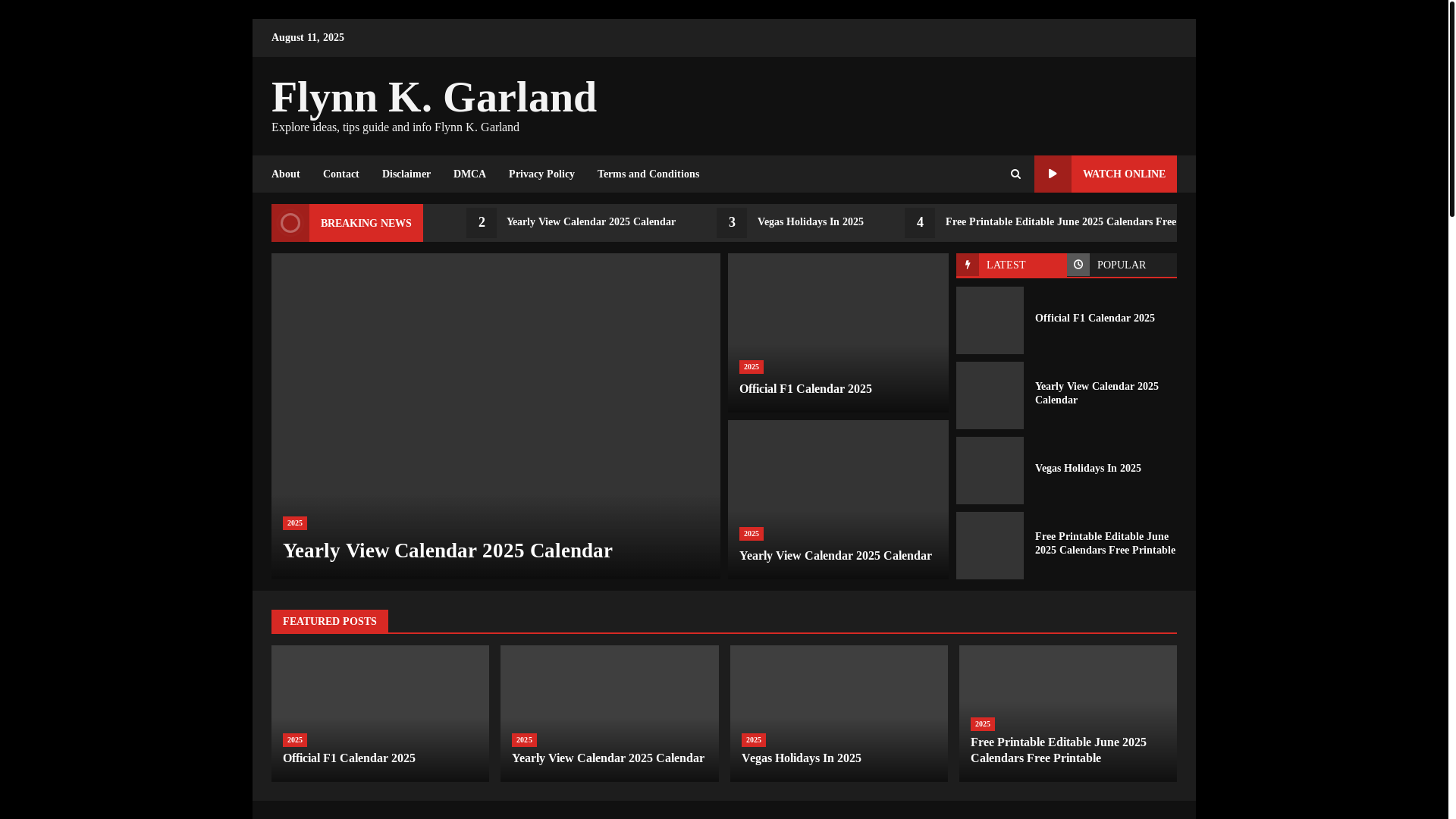 website screenshot of https://flynnkgarland.pages.dev/