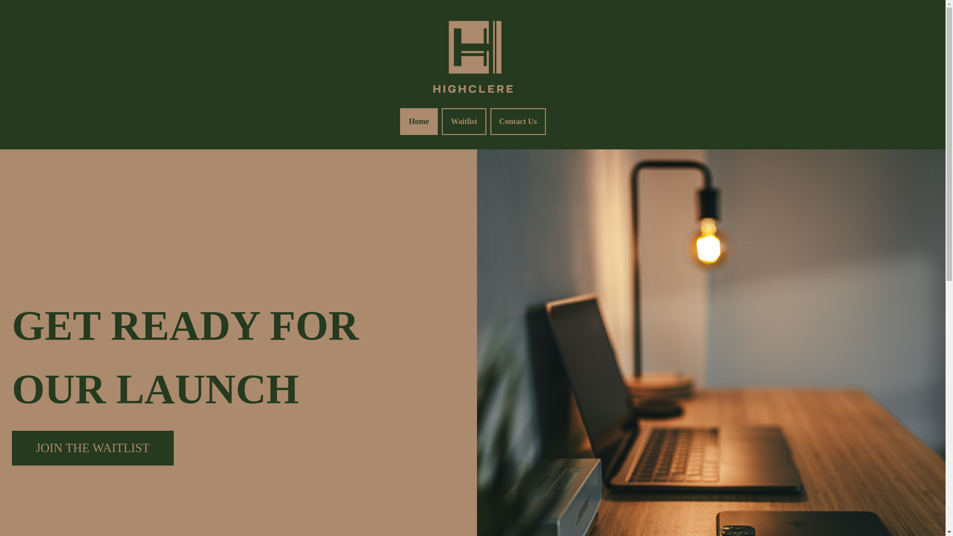 website screenshot of https://highclere.build/