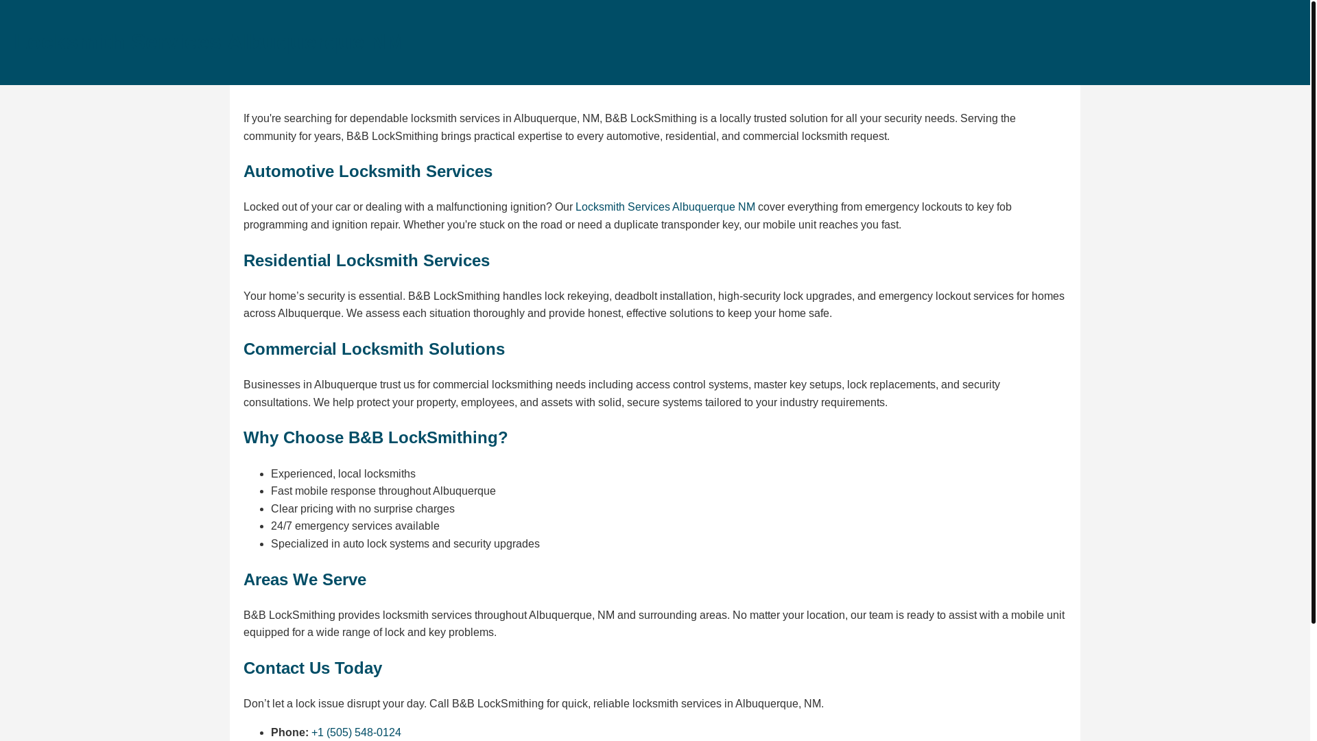 website screenshot of https://locksmith-services-albuquerque-nm.pages.dev/