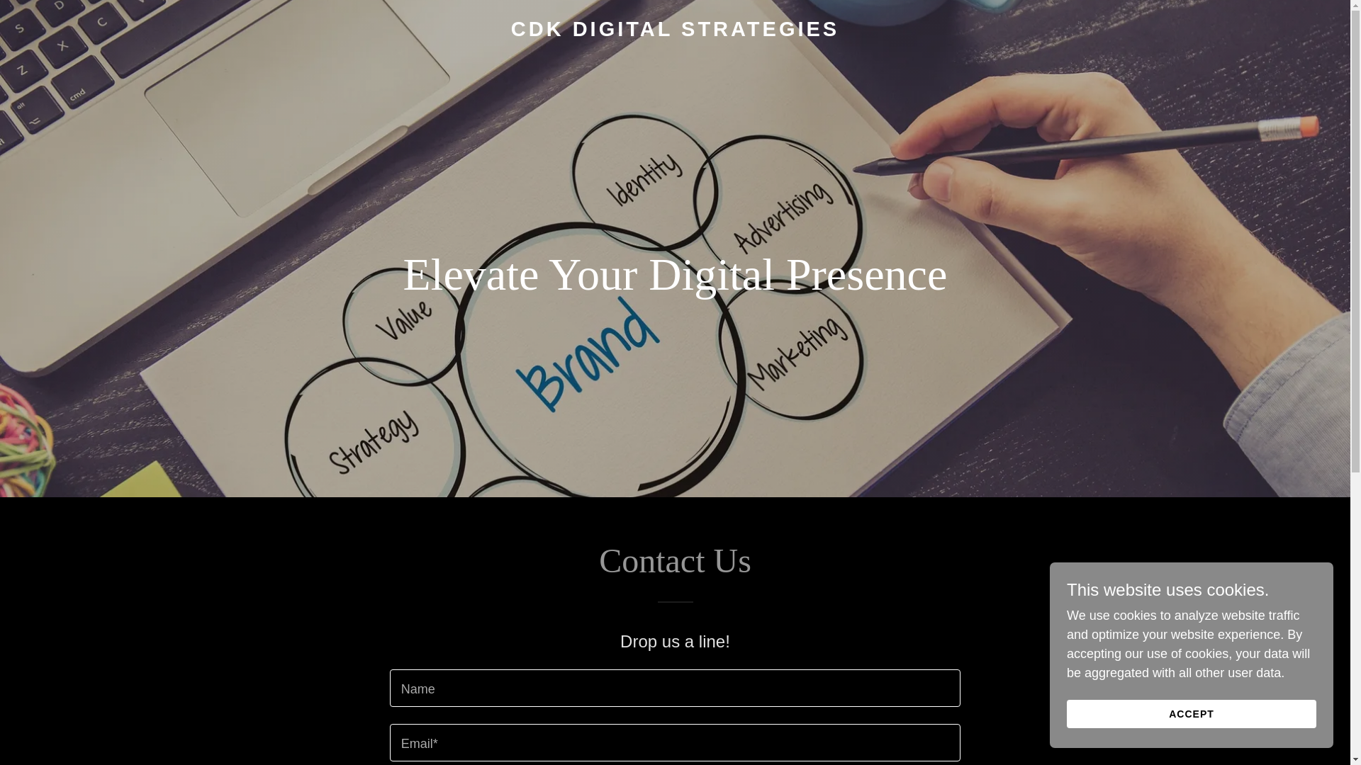 website screenshot of https://cdkdigitalstrategies.com/