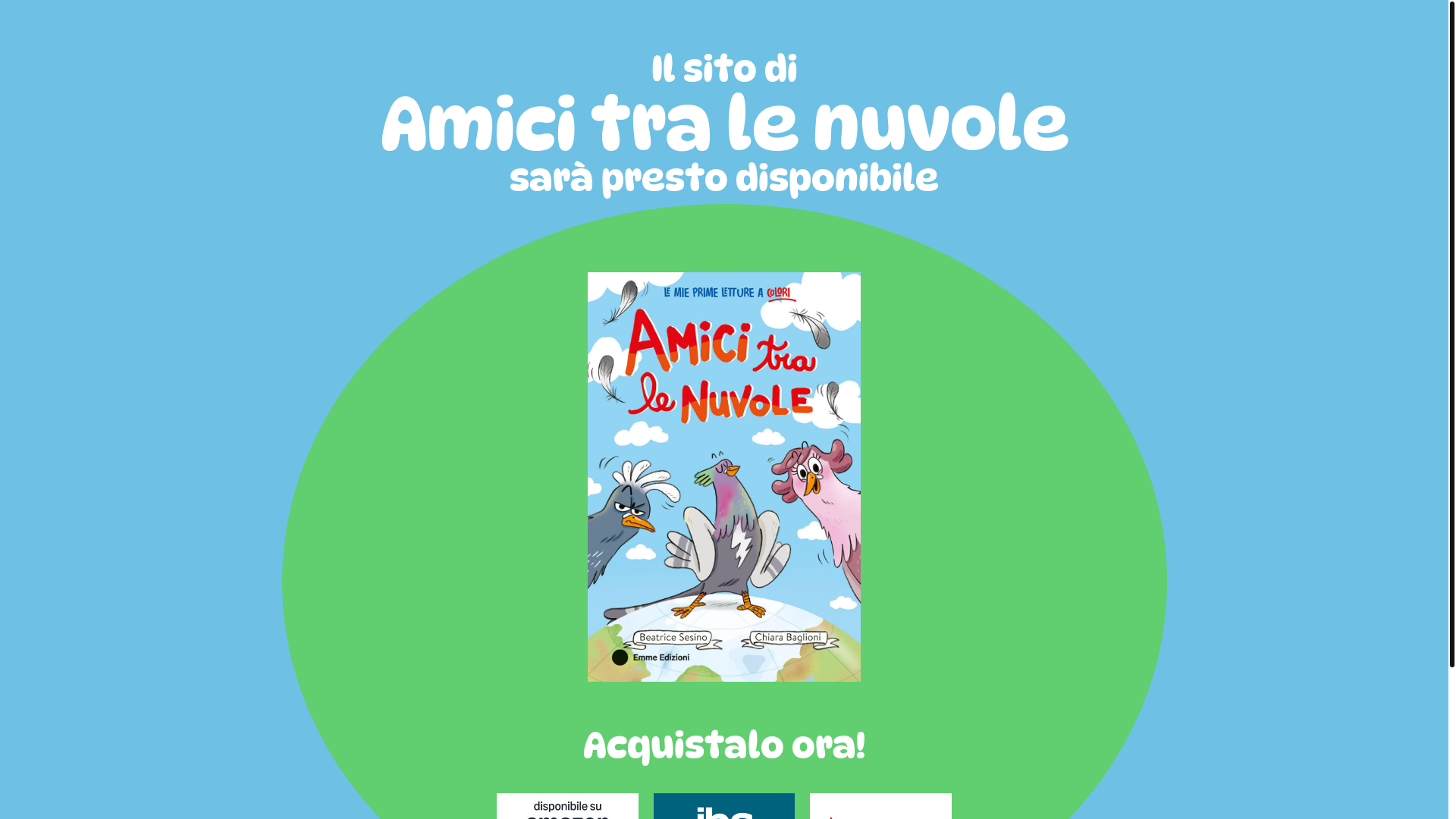 website screenshot of https://amicitralenuvole.it/