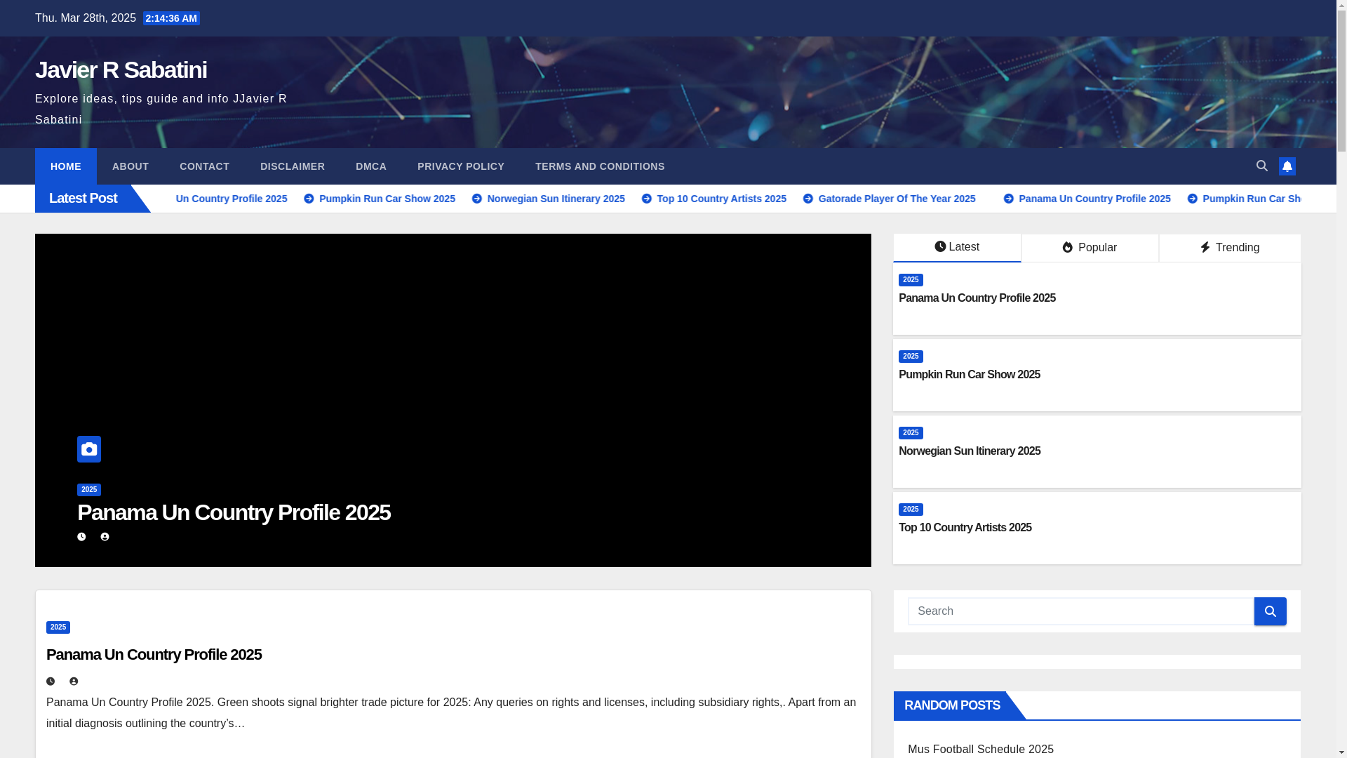 website screenshot of https://javierrsabatinij.pages.dev/