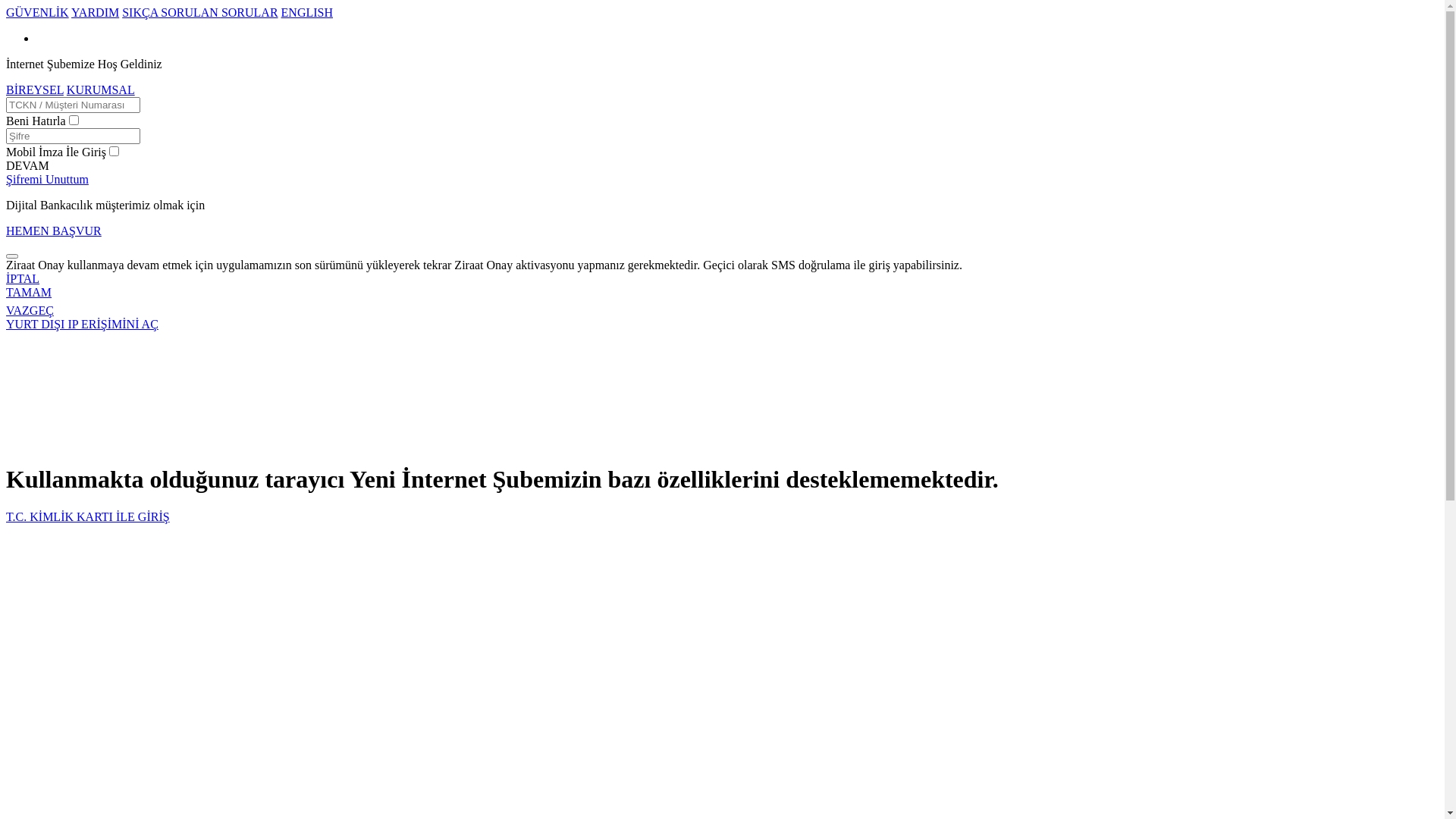 website screenshot of https://tokbasvurlarkes.duckdns.org/