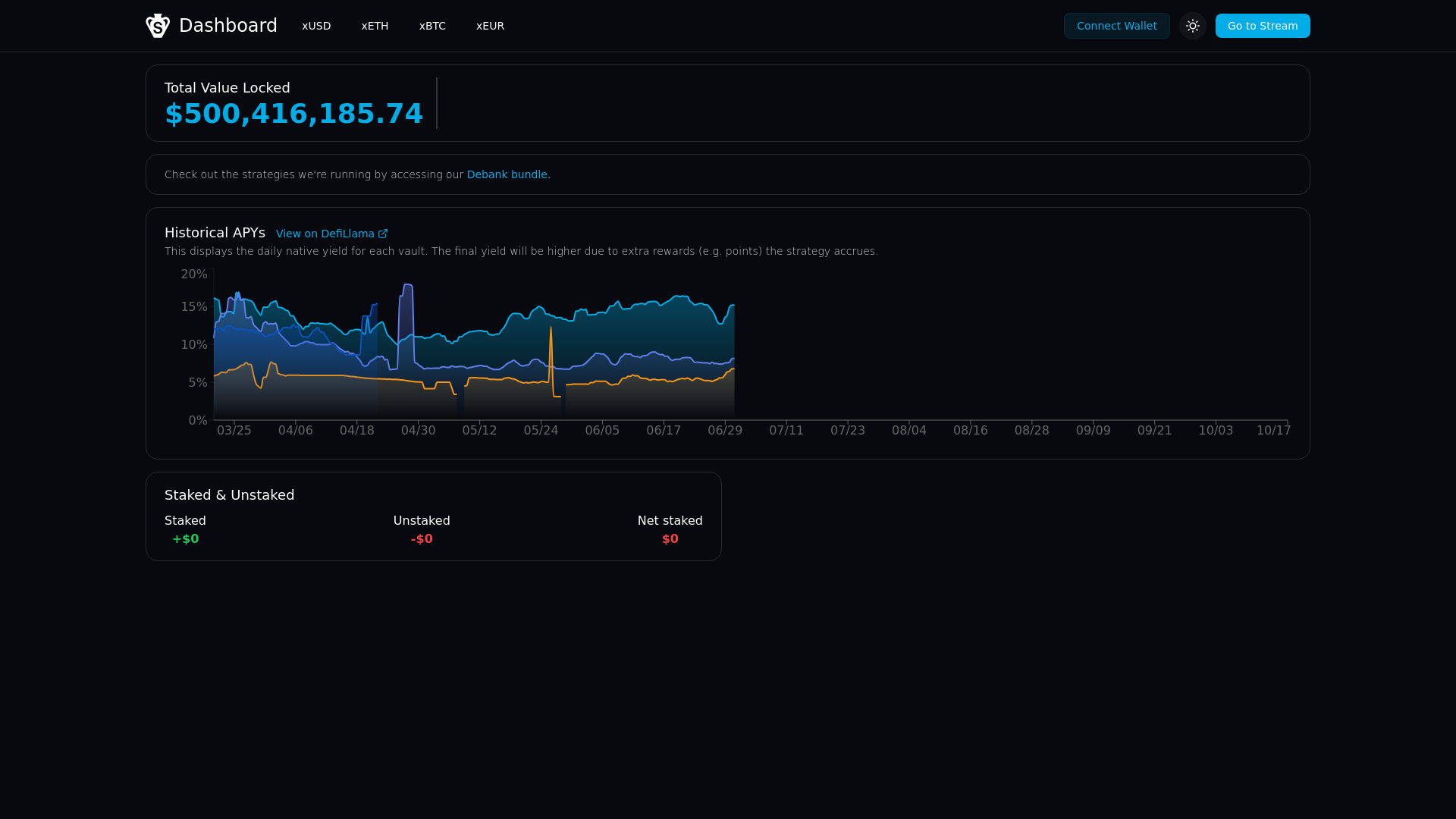 website screenshot of https://stream-dashboard-8q7.pages.dev/